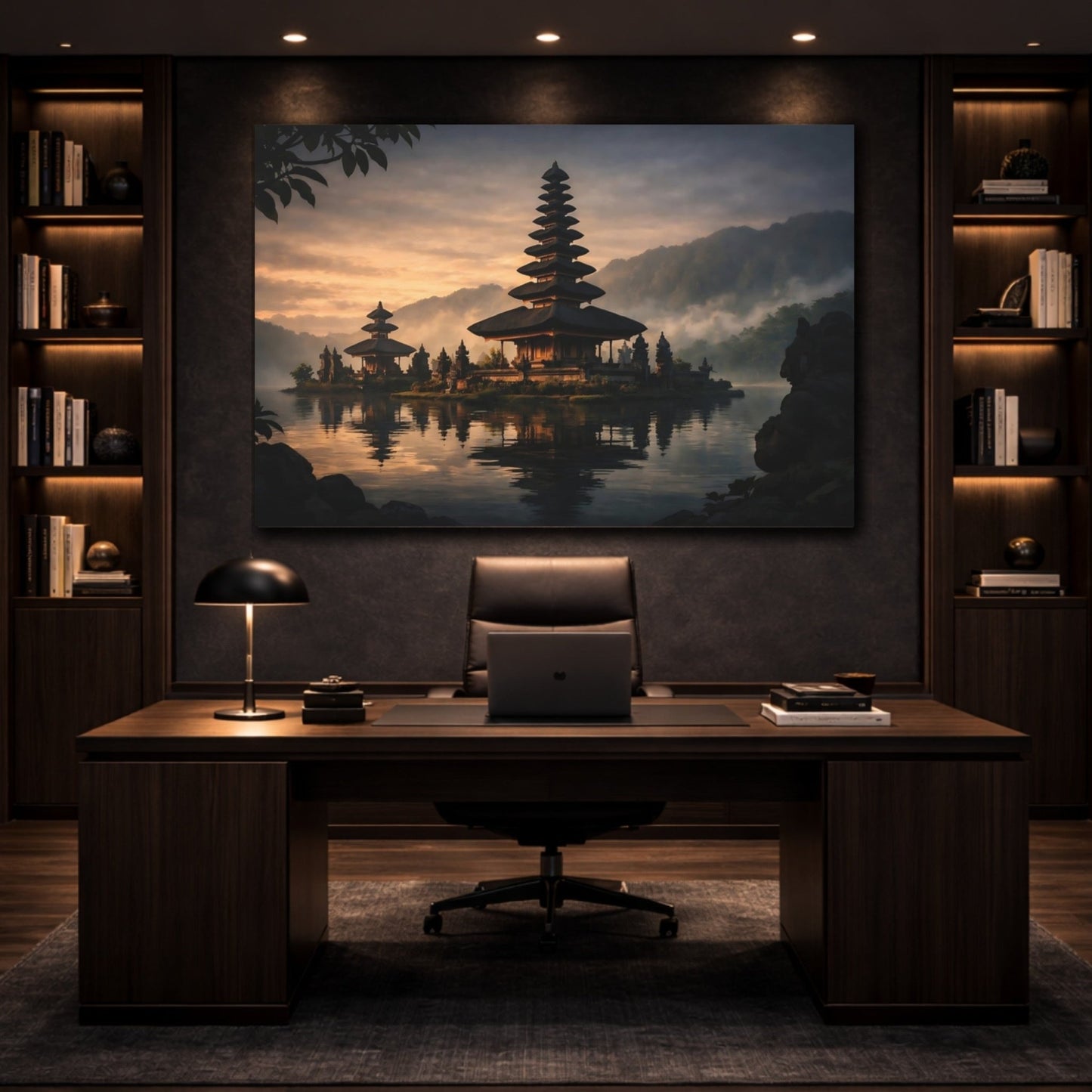 Nature Temple Tropical - Canvas Wall Art Print - YesArtYes