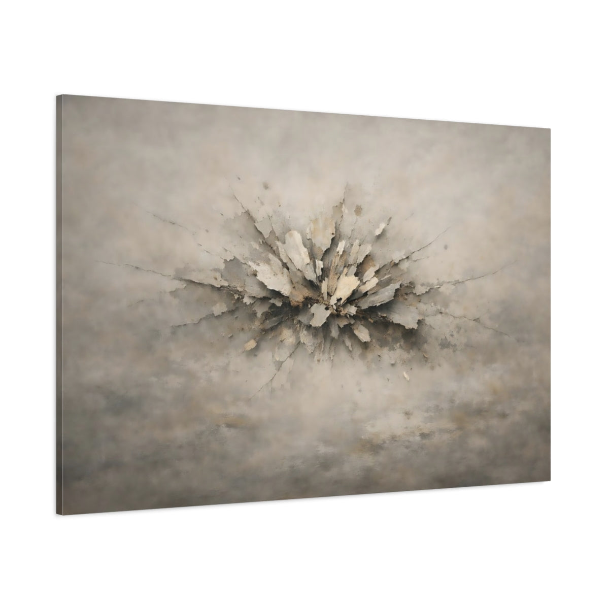 Nature Wabi Sabi Texture shown as stretched canvas wall art