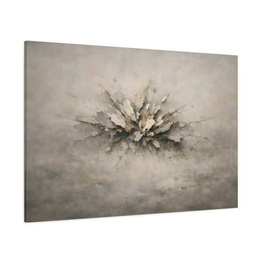 Nature Wabi Sabi Texture shown as stretched canvas wall art