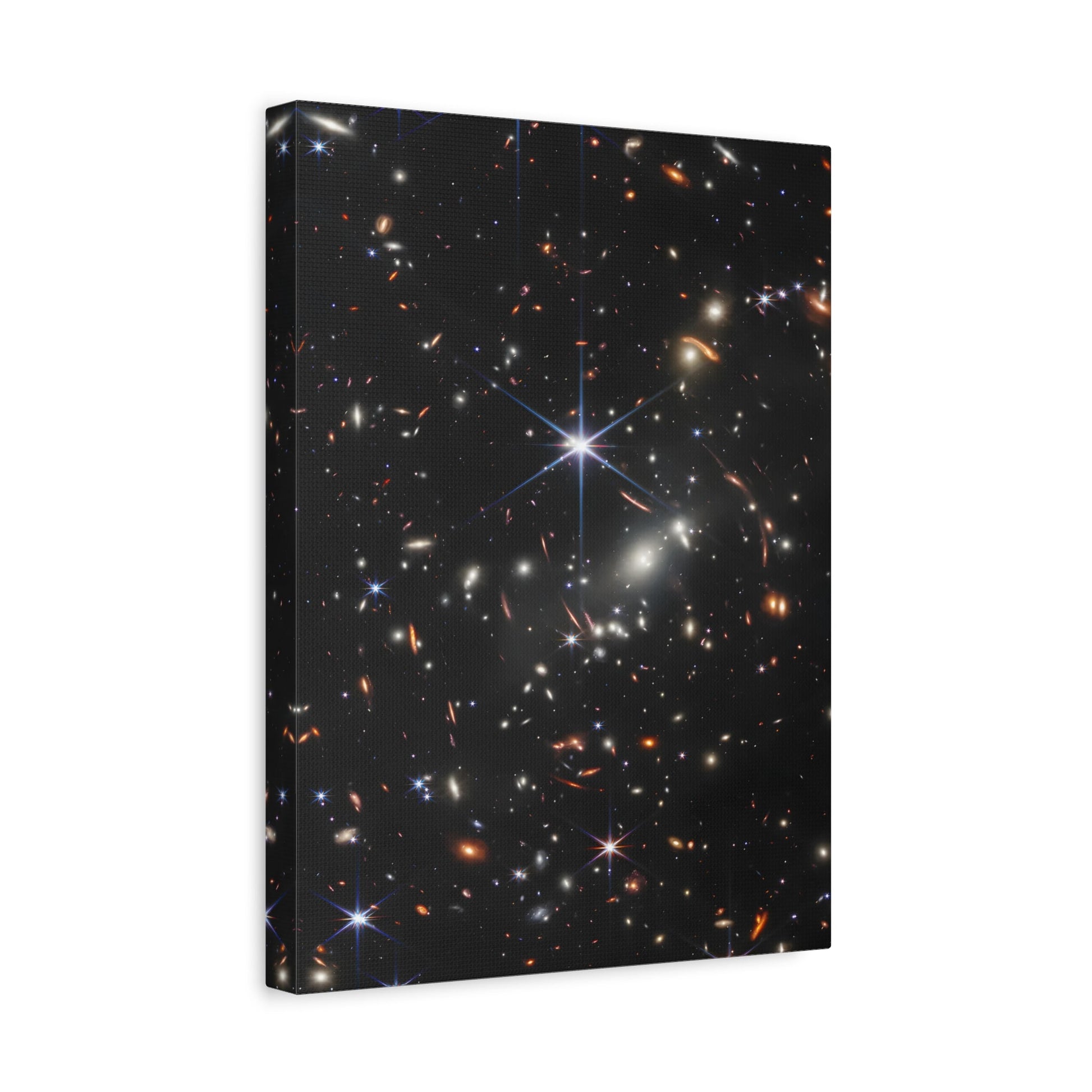 Night Stars NASA Canvas Print - James Webb Astronomy Wall Art - YesArtYes