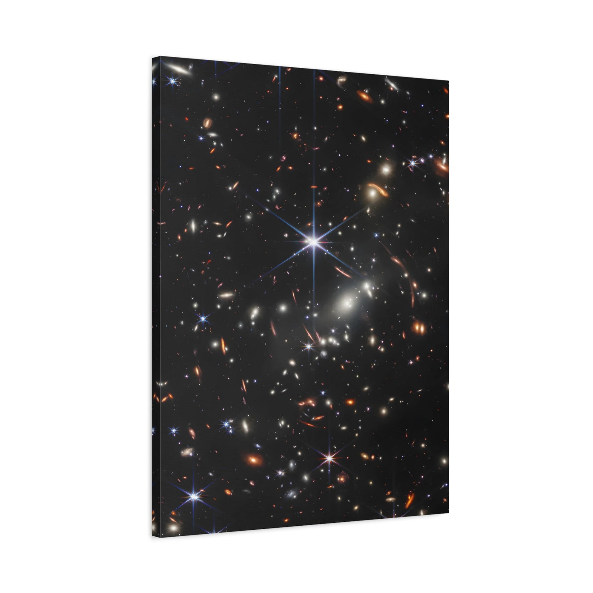 Night Stars NASA Canvas Print - James Webb Astronomy Wall Art - YesArtYes