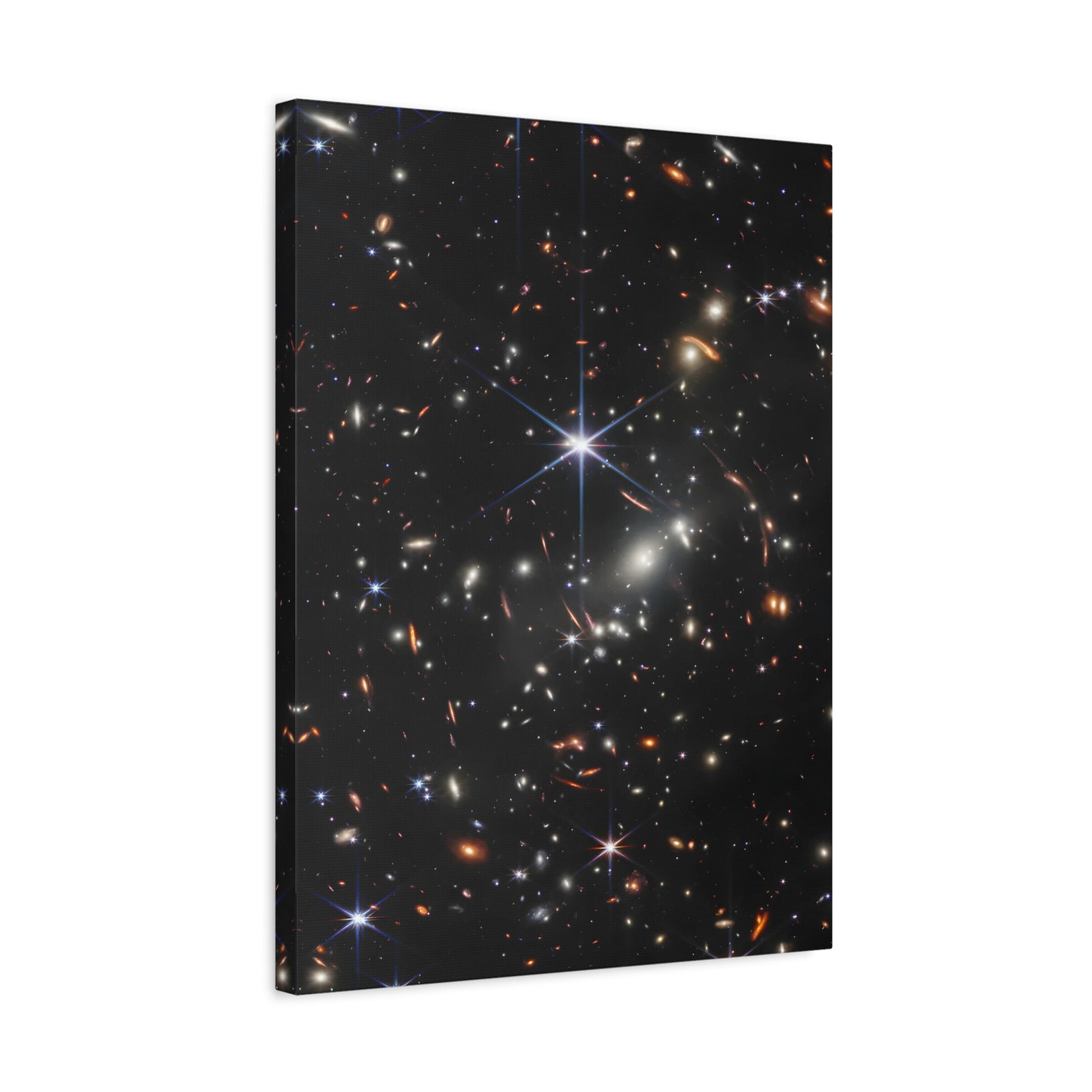 Night Stars NASA Canvas Print - James Webb Astronomy Wall Art - YesArtYes