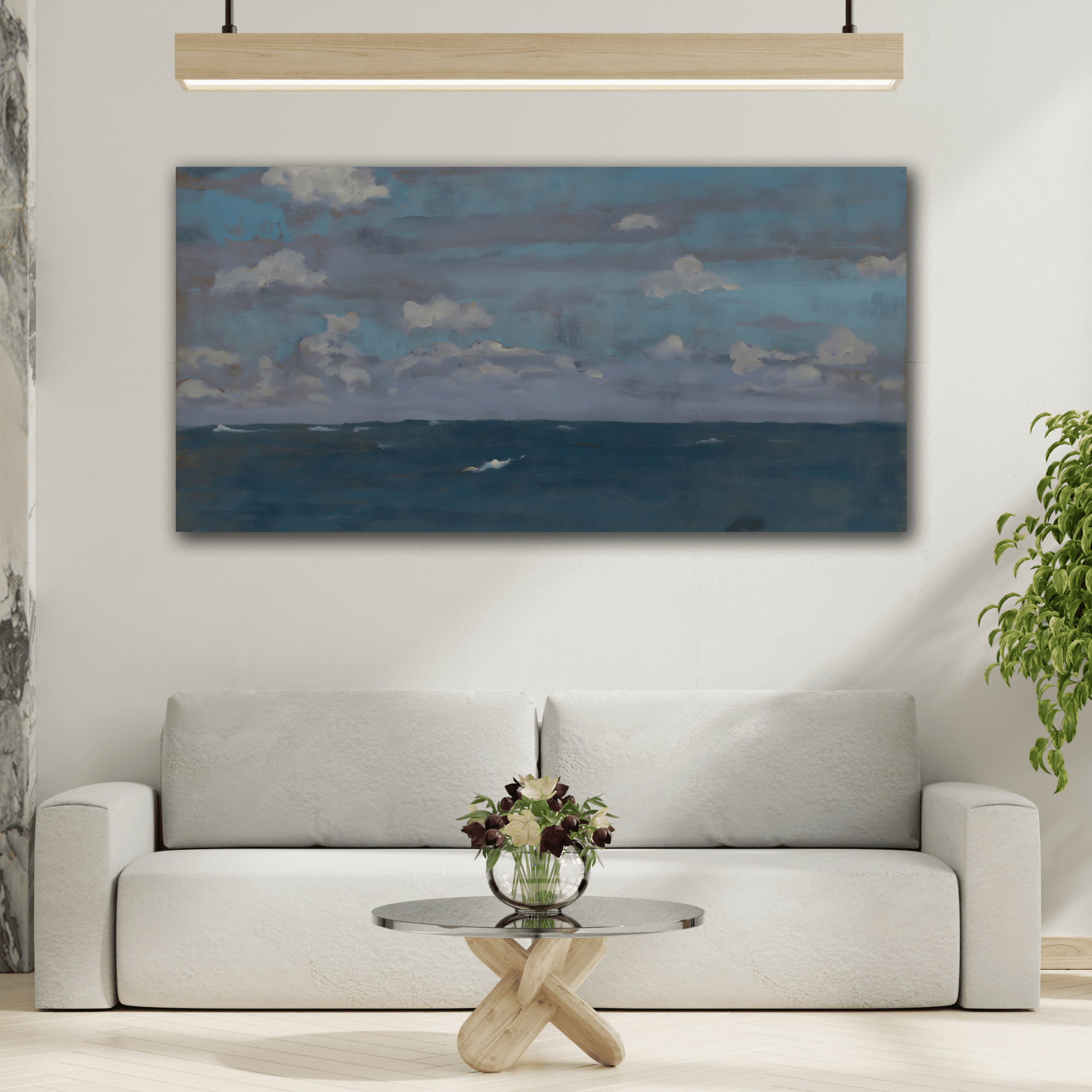 Ocean Serenity Canvas Wall Art - Nautical Coastal Home Decor - YesArtYes