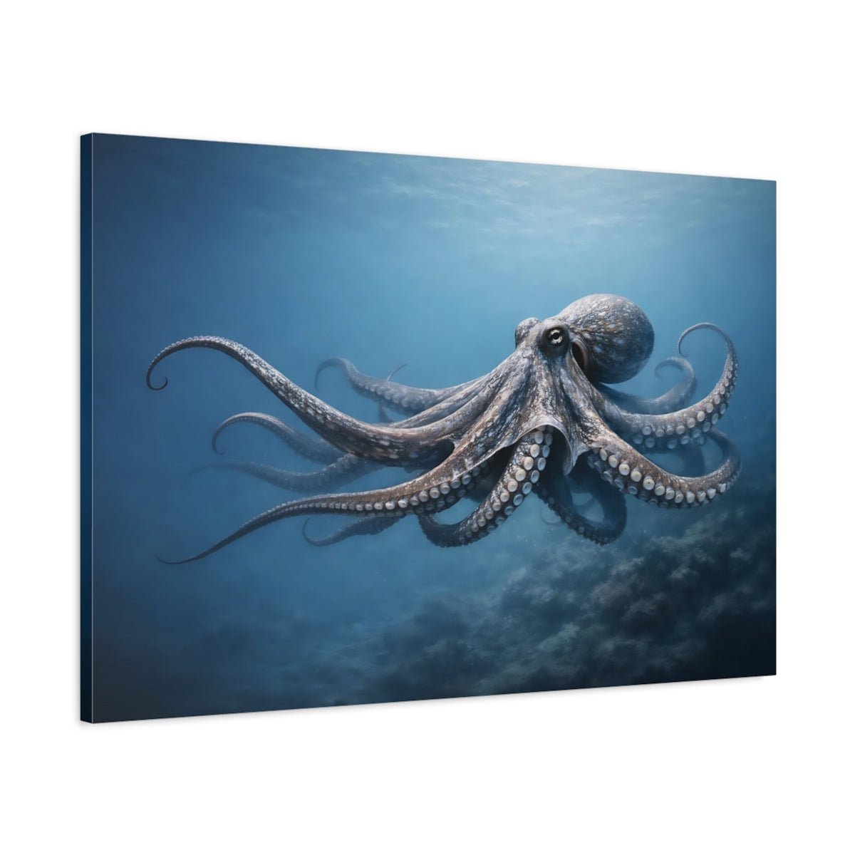 Octopus Animals - Canvas Wall Art Print - YesArtYes