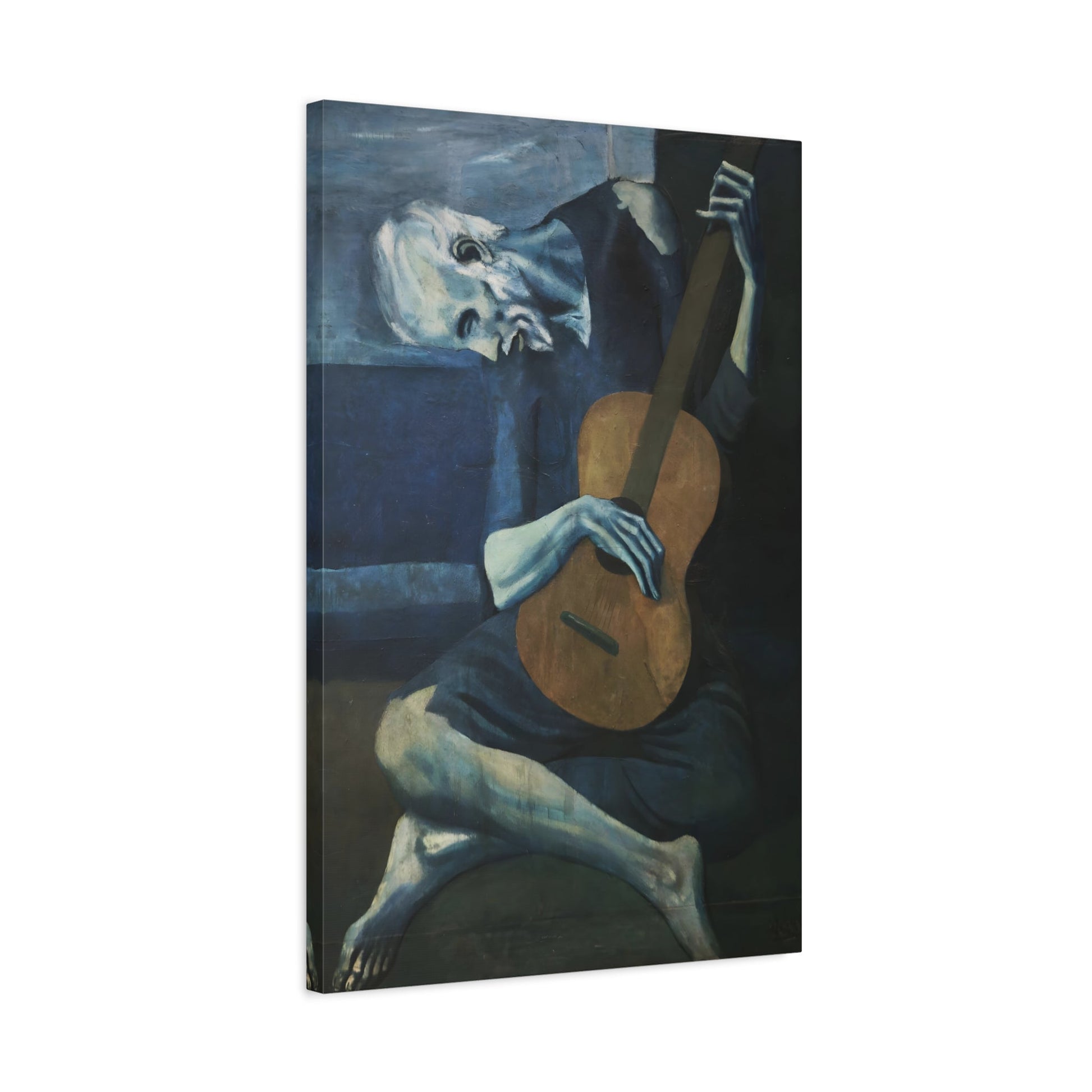 Pablo Picasso The Old Guitarist - Canvas Wall Art Print Reproduction