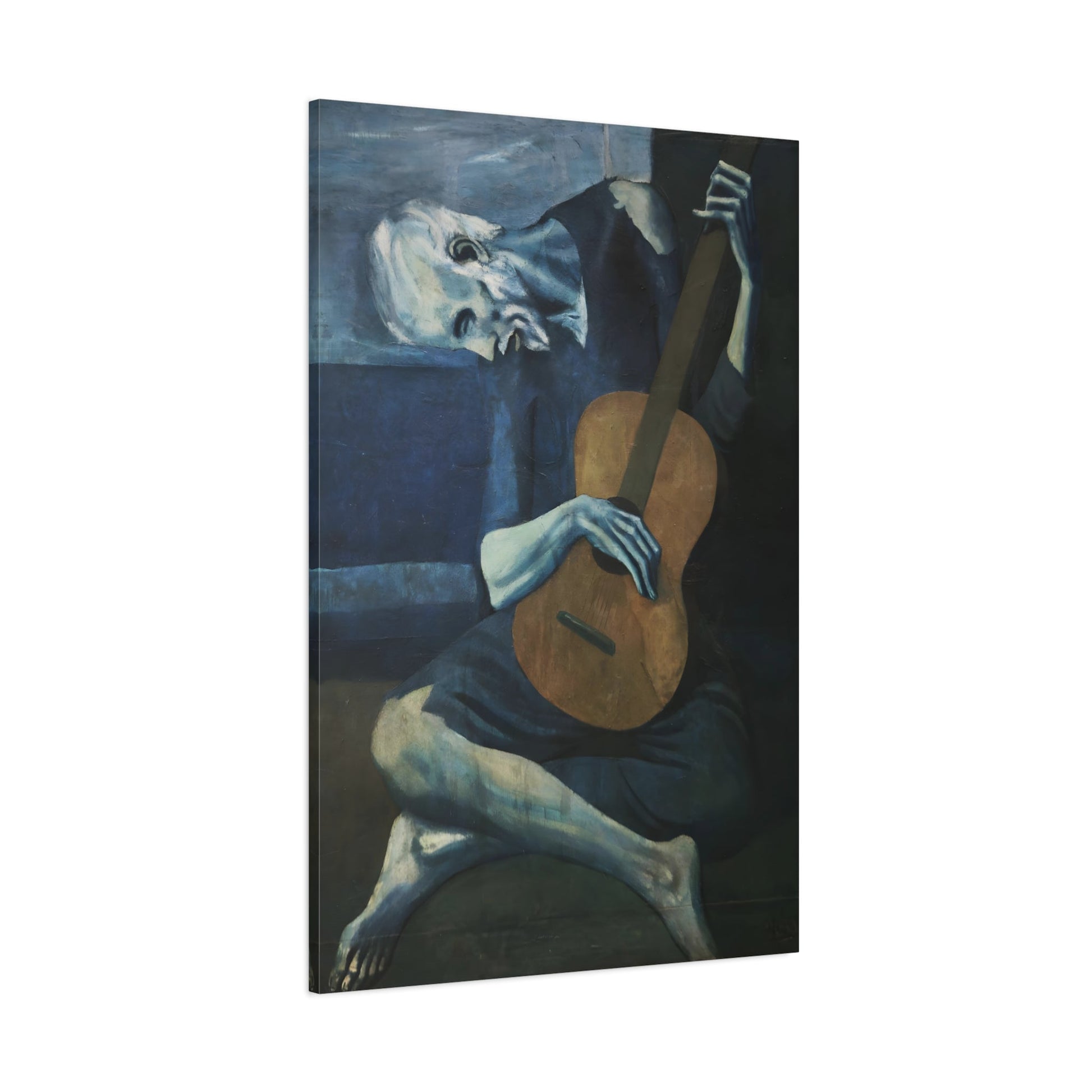 Pablo Picasso The Old Guitarist - Canvas Wall Art Print Reproduction