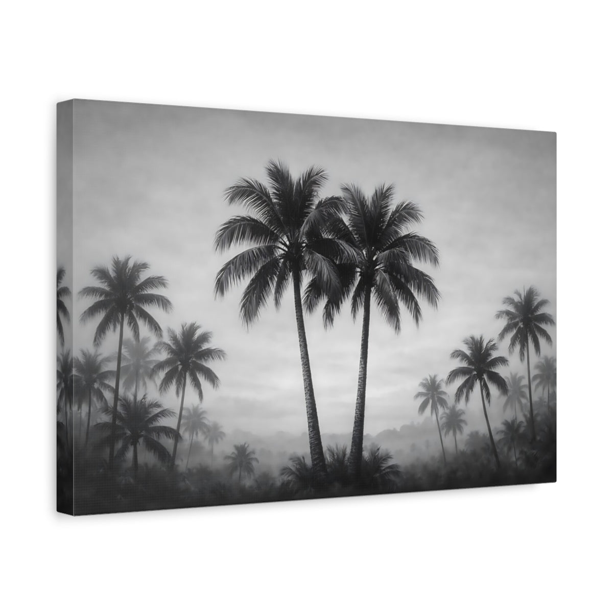 Palm Trees Nature - Canvas Wall Art Print - YesArtYes