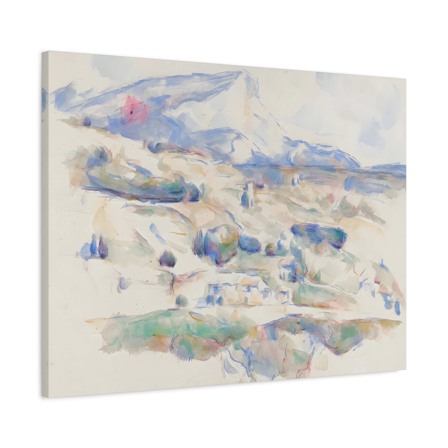 Paul Cezanne Montagne Sainte Victoire - Canvas Wall Art Print