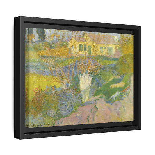 Paul Gauguin Canvas Wall Art Print - Les Mas Surroundings of Arles - YesArtYes