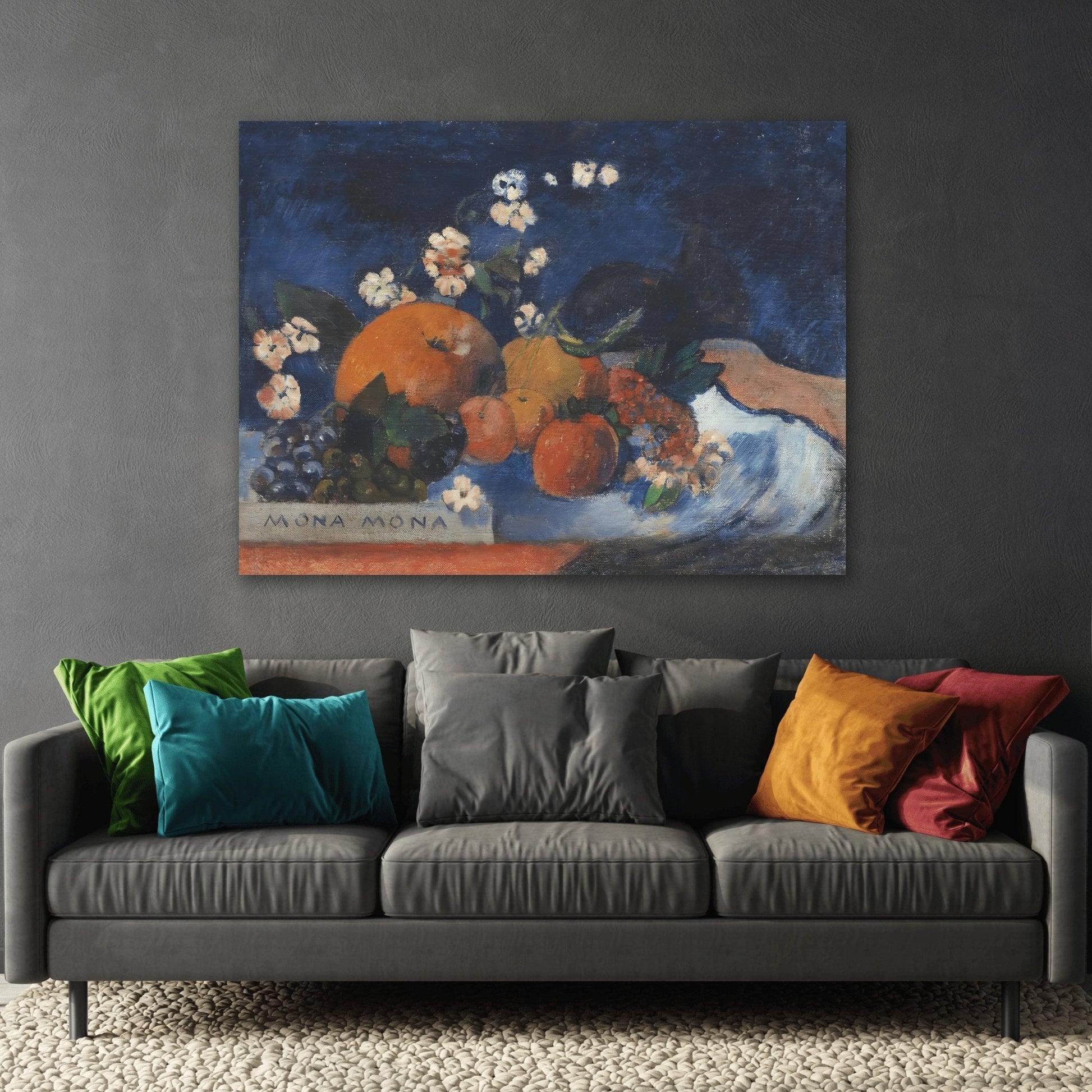 Paul Gauguin Mona Mona Tasty - Canvas Wall Art Print