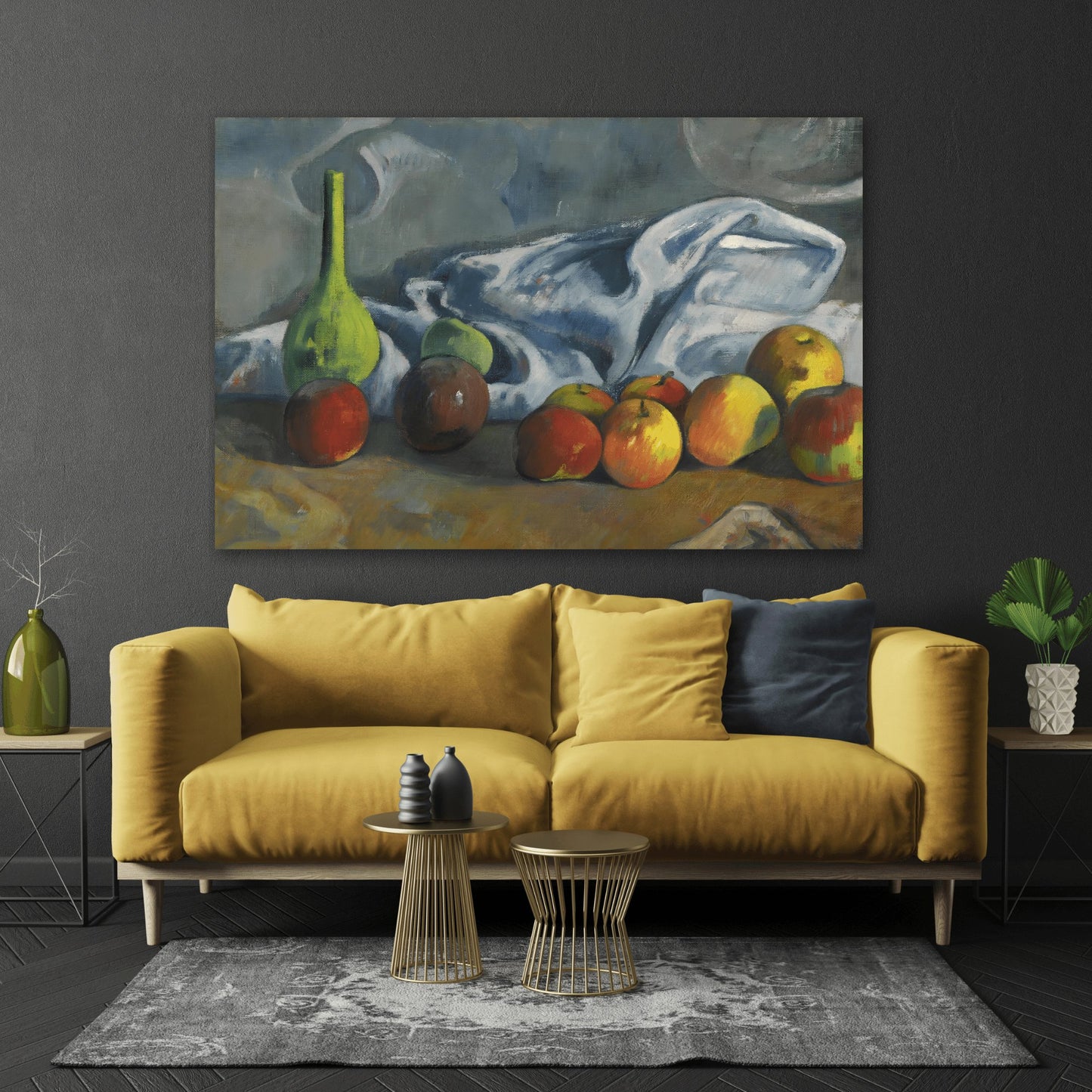 Paul Gauguin Still Life Apples - Canvas Wall Art Print Reproduction