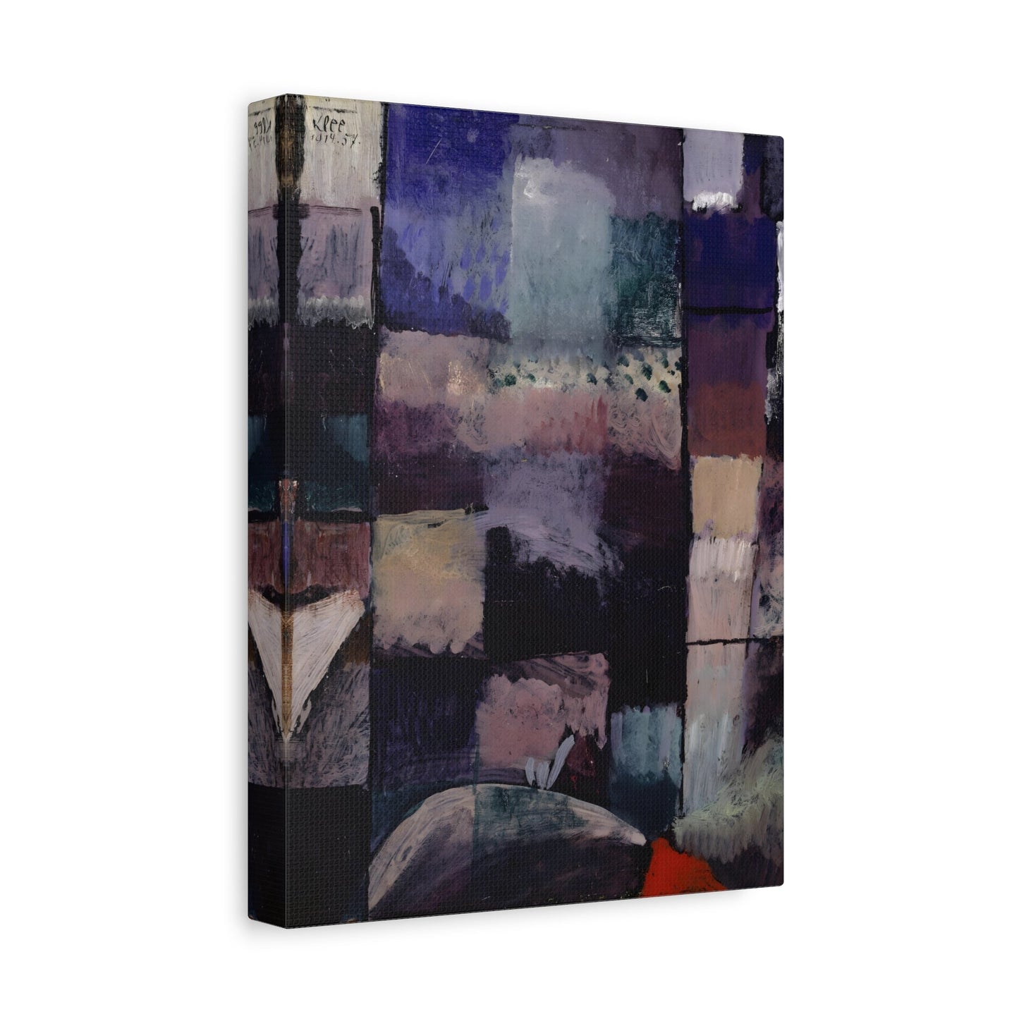 Paul Klee About a Motif from Hammamet - Abstract Canvas Wall Art Print