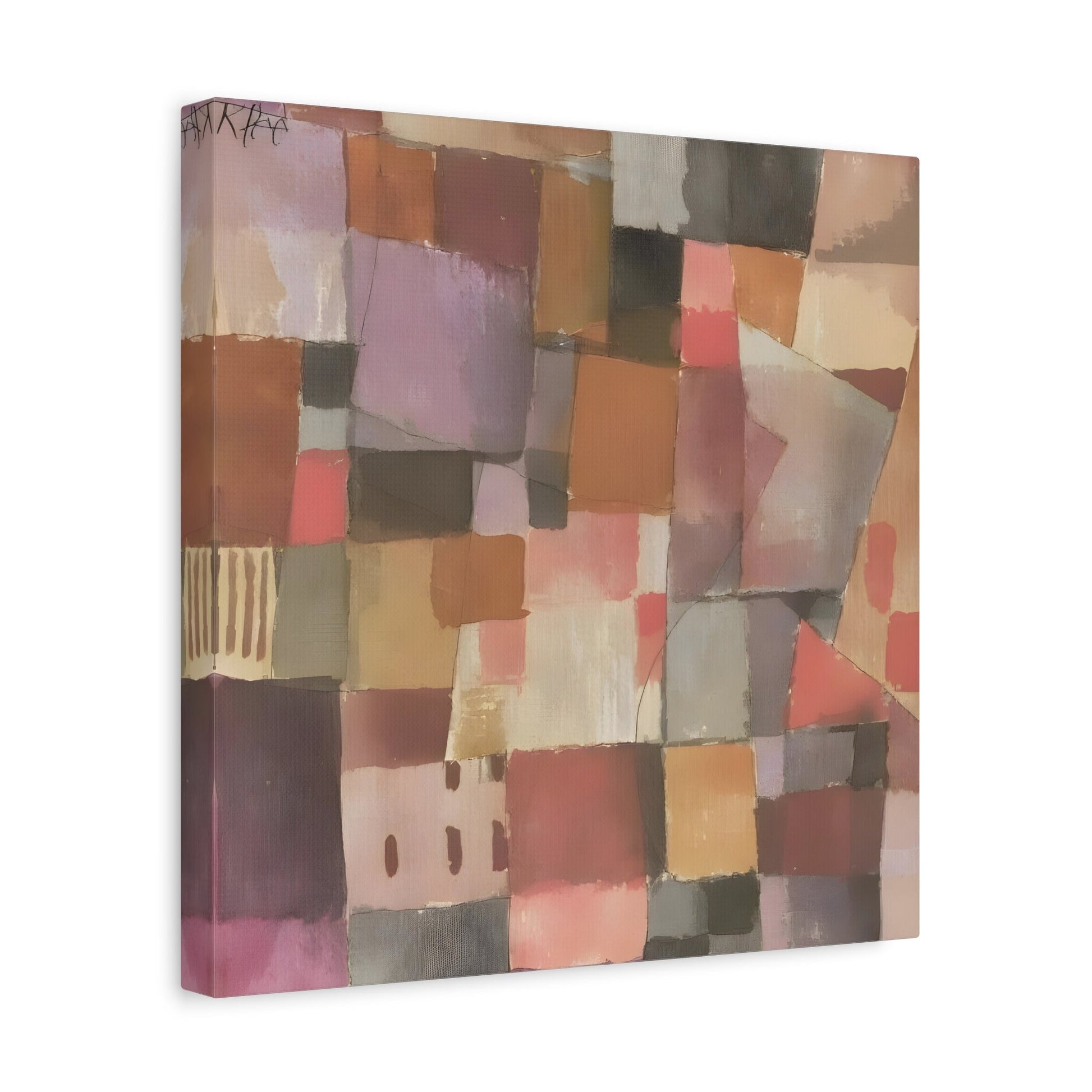 Paul Klee untitled - Square Canvas Wall Art Print Reproduction