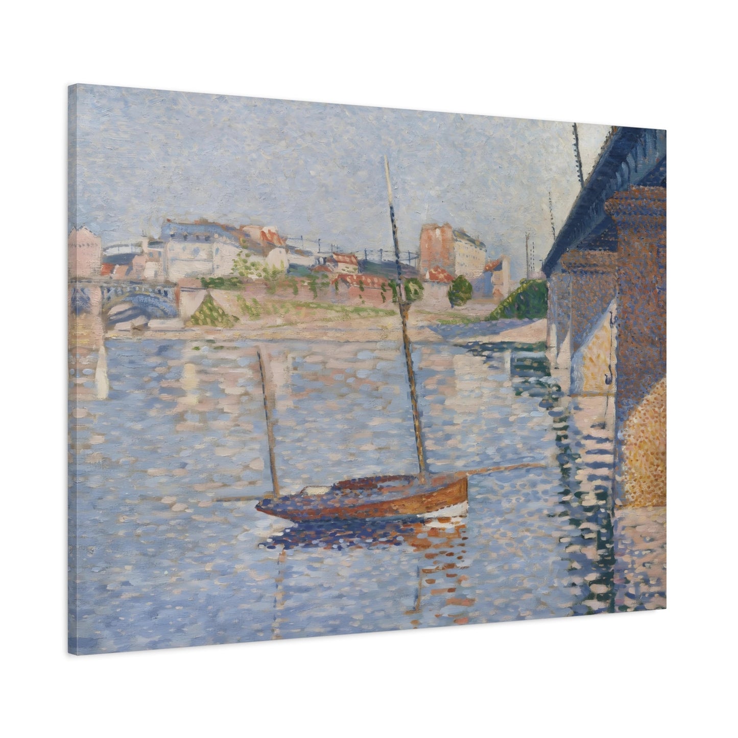 Paul Signac Clipper - Sea Landscape Canvas Wall Art Print