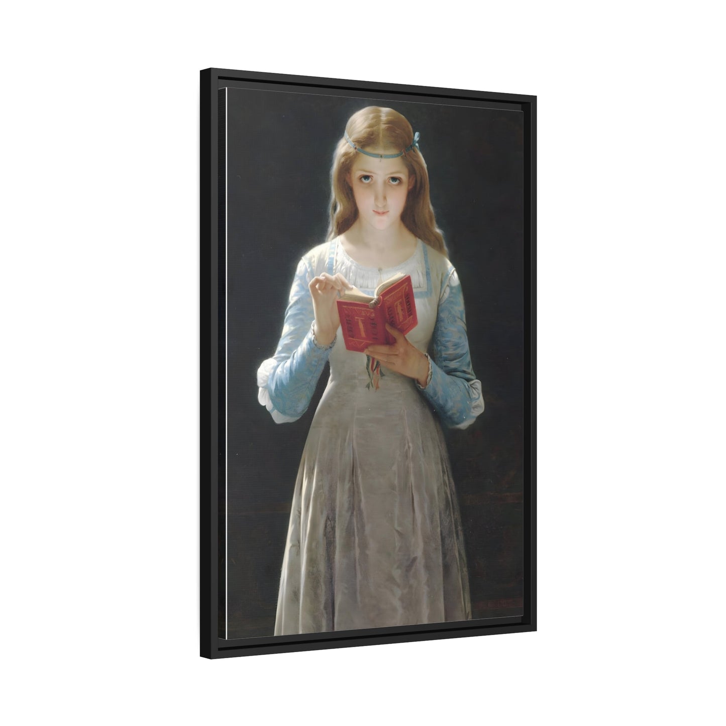 Pierre Auguste Cot Ophelia - Framed Canvas Art Reproduction