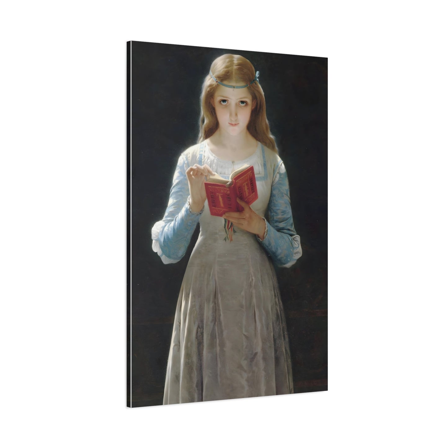 Pierre Auguste Cot Ophelia - Framed Canvas Wall Art Print