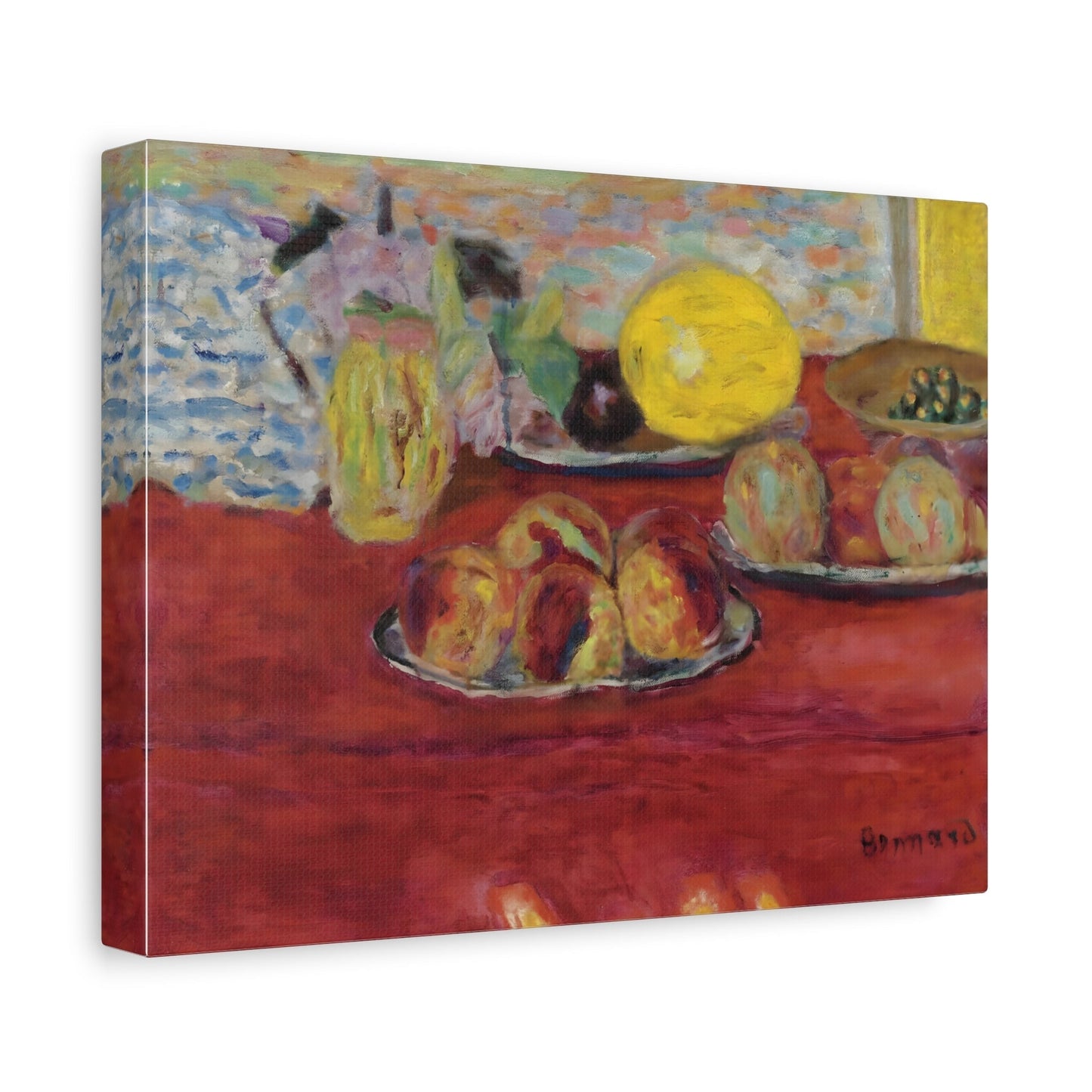 Pierre Bonnard Still Life With Melon - Canvas Wall Art Reproduction