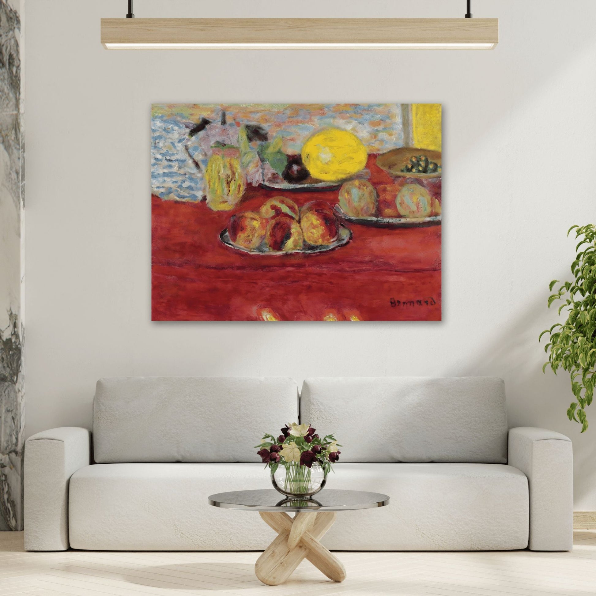 Pierre Bonnard Still Life With Melon - Canvas Wall Art Reproduction