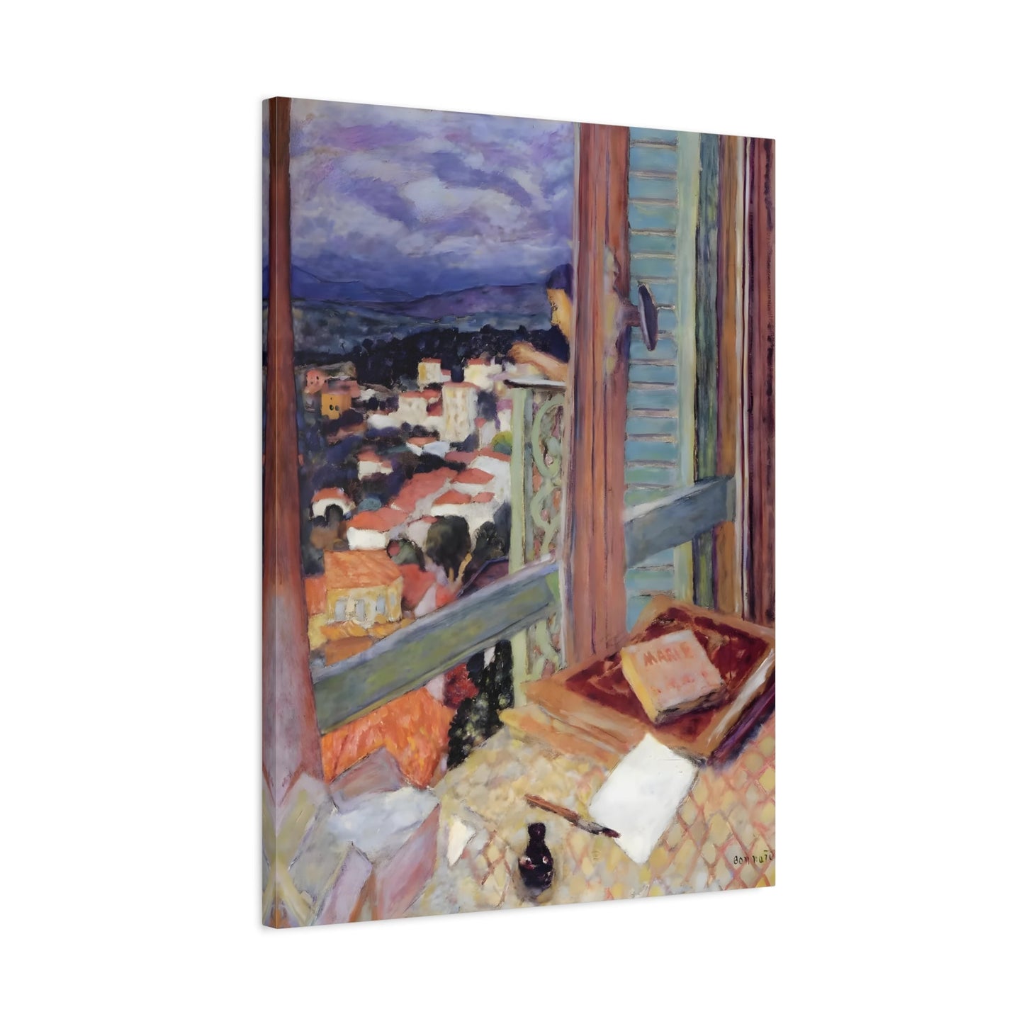 Pierre Bonnard The Window - Canvas Art Reproduction