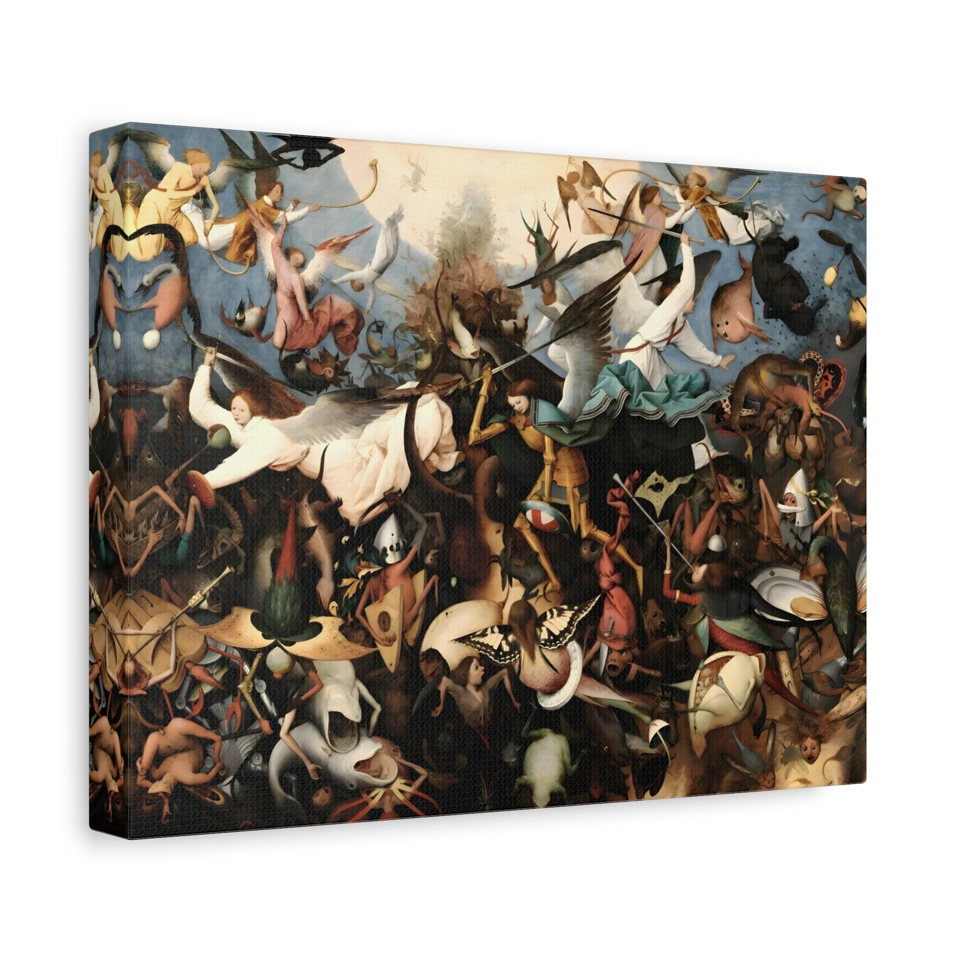 Pieter Bruegel the Elder Fall of the Rebel Angels - Canvas Wall Art Reproduction