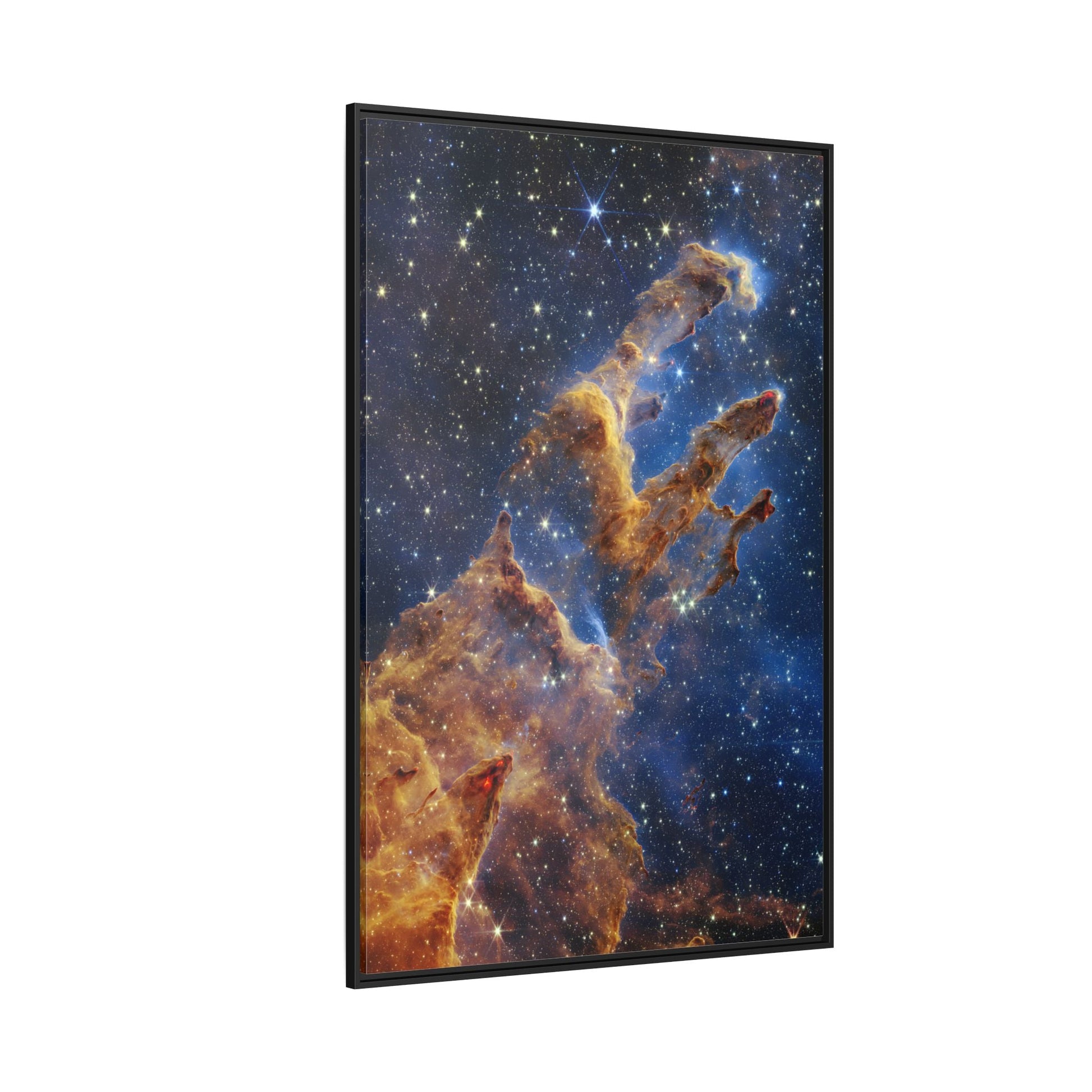 Pillars of Creation Webb Telescope - NASA Canvas Wall Art Print - YesArtYes