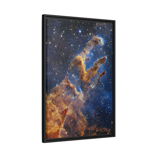 Pillars of Creation Webb Telescope - NASA Canvas Wall Art Print - YesArtYes