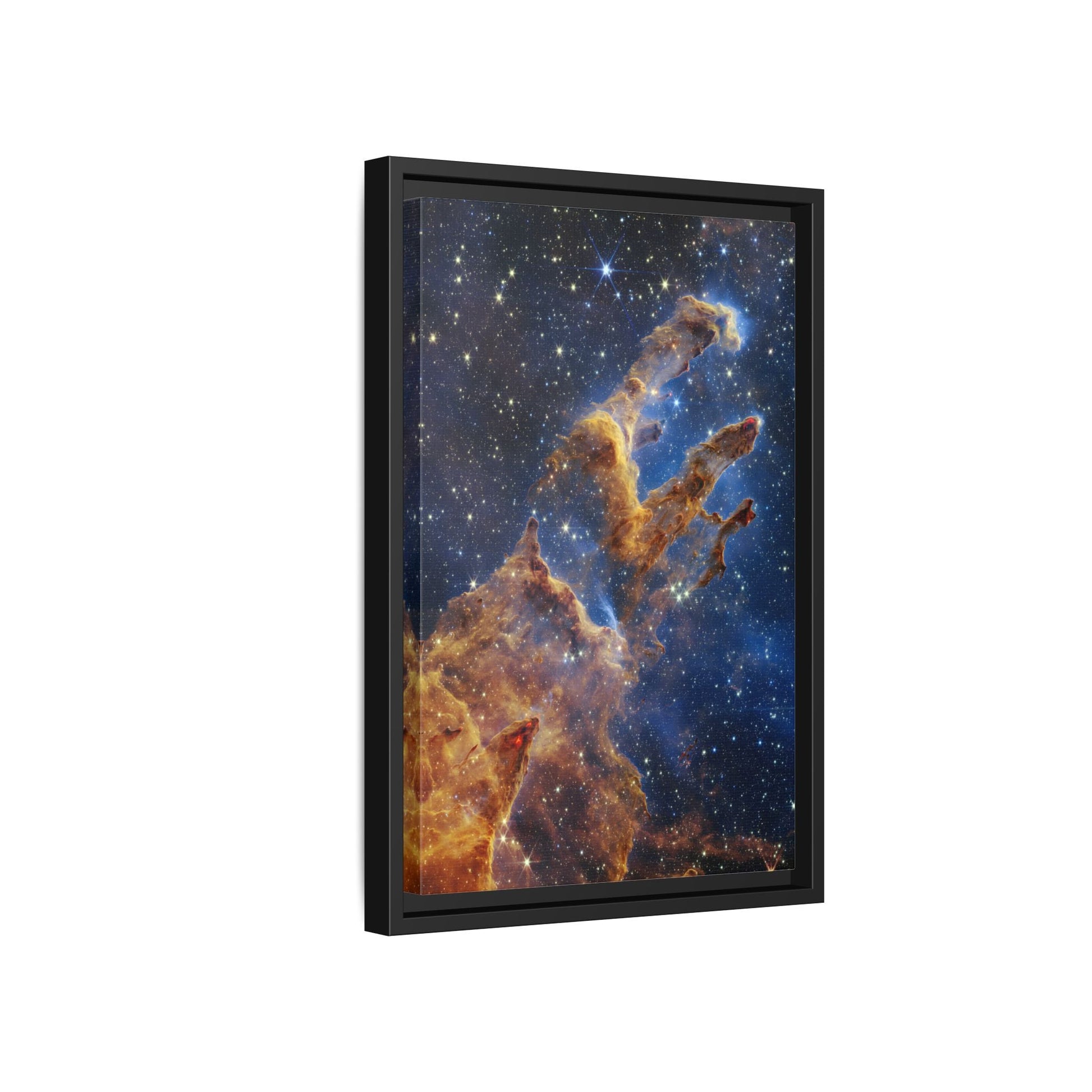 Pillars of Creation Webb Telescope - NASA Canvas Wall Art Print - YesArtYes