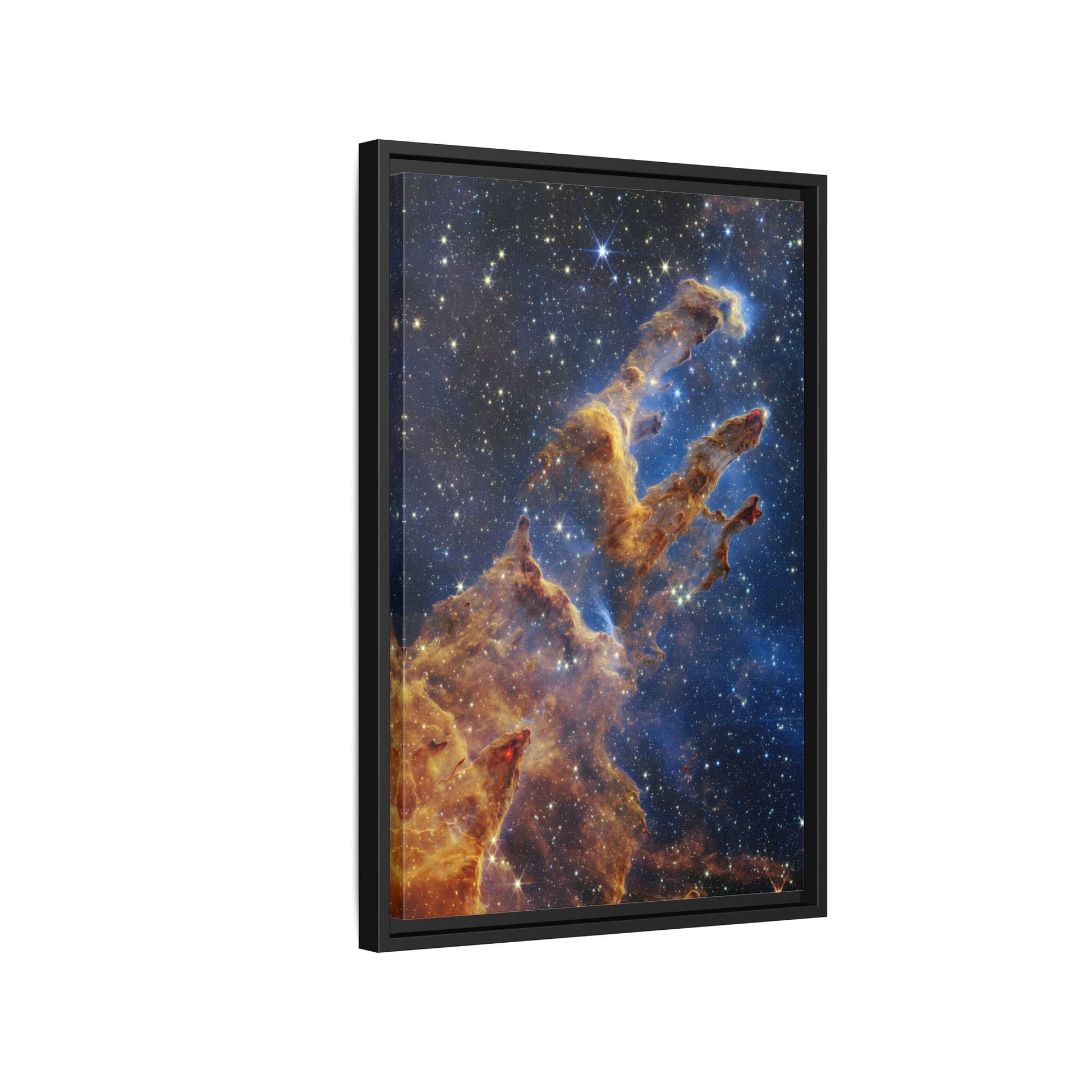 Pillars of Creation Webb Telescope - NASA Canvas Wall Art Print - YesArtYes