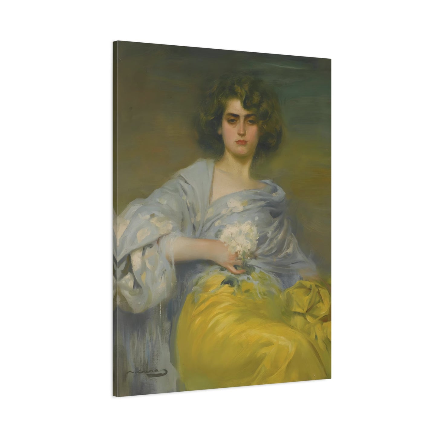 Ramon Casas Julia - Canvas Wall Art Print Reproduction