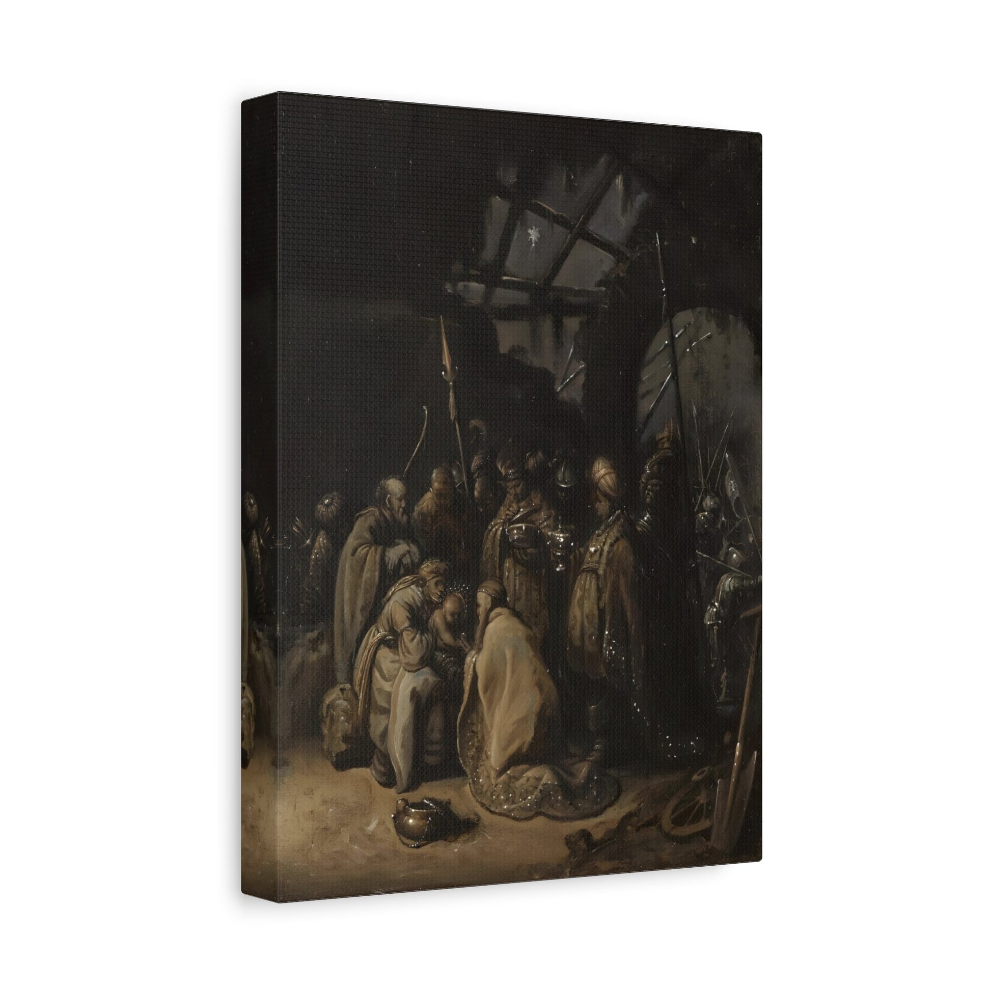 Rembrandt Adoration of the Kings - Canvas Wall Art Print