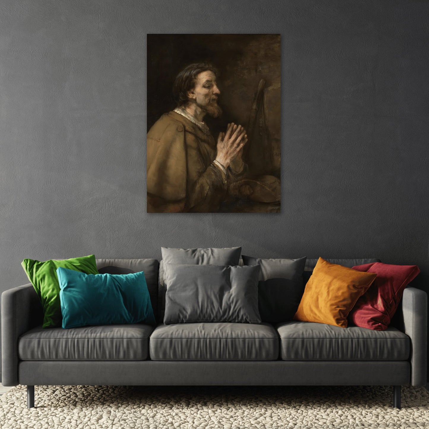 Rembrandt Saint James the Greater - Canvas Wall Art Print