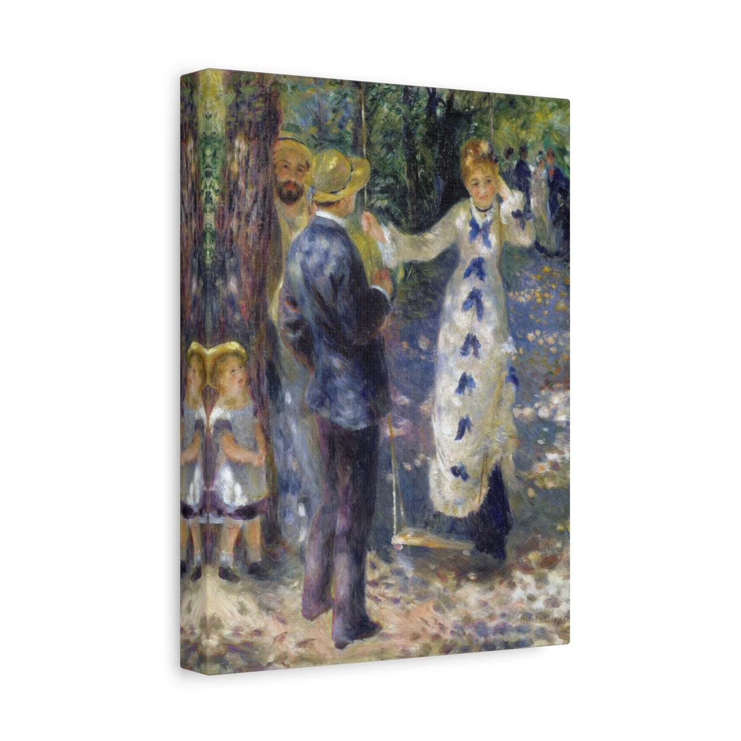 Renoir Swing Canvas Wall Art Print Painting Reproduction