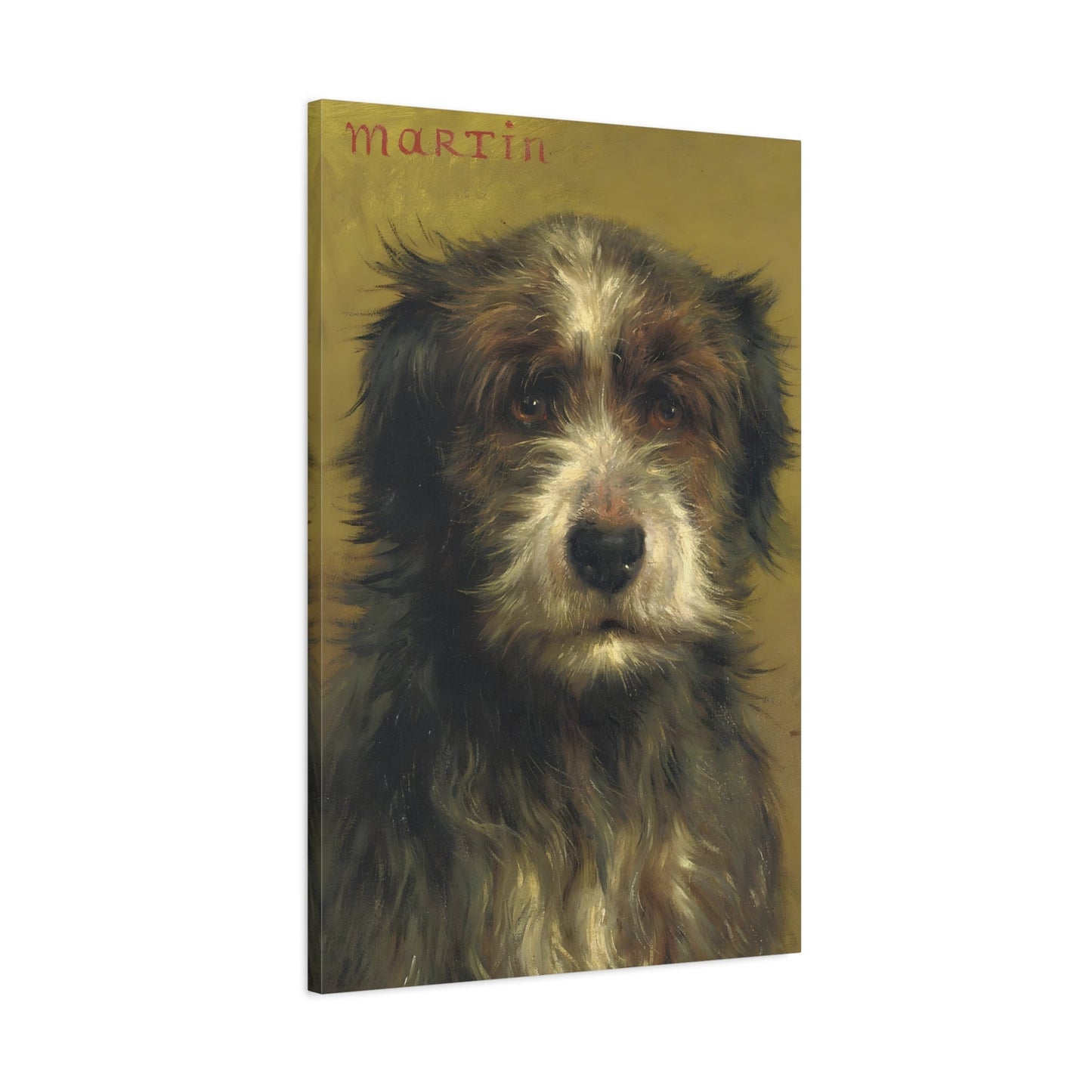 Rosa Bonheur Martin Terrier Dog Classic Animal - Canvas Wall Art Print