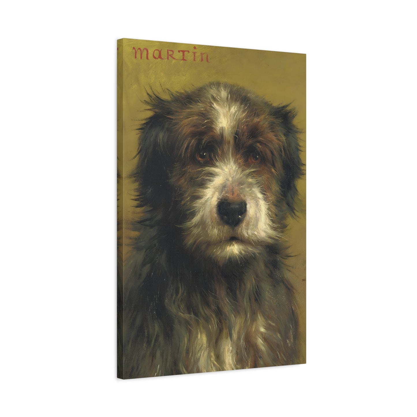 Rosa Bonheur Martin Terrier Dog Classic Animal - Canvas Wall Art Print