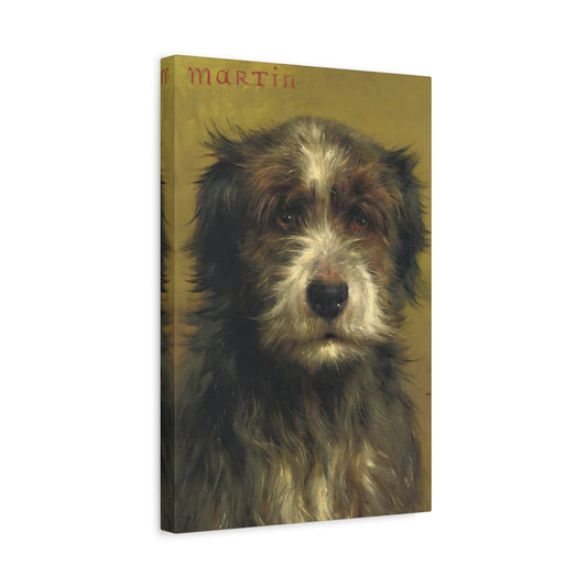 Rosa Bonheur Martin Terrier Dog Classic Animal - Canvas Wall Art Print