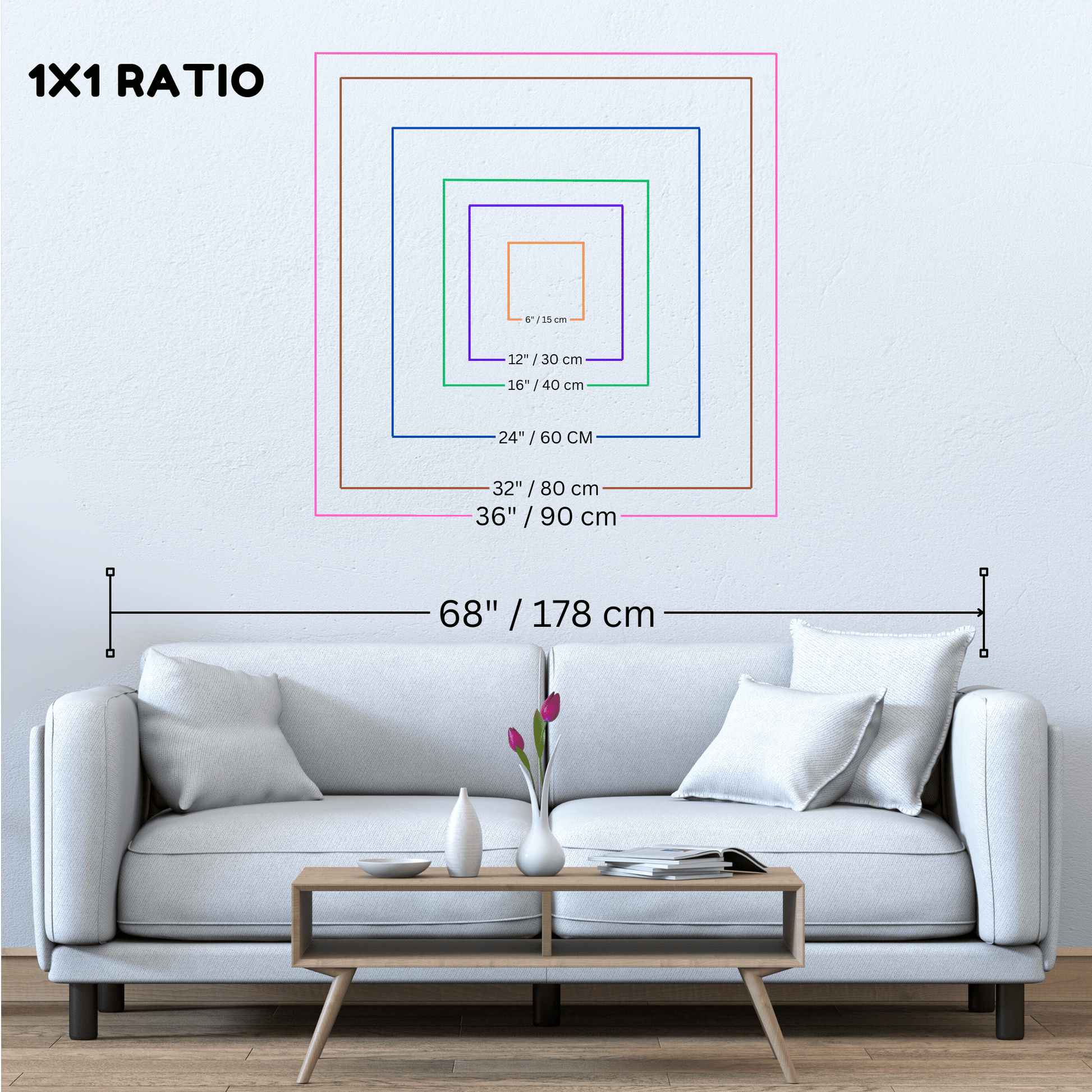 Sacred Geometry Wall Art Canvas Print Ancient Wisdom Seed of Life - YesArtYes