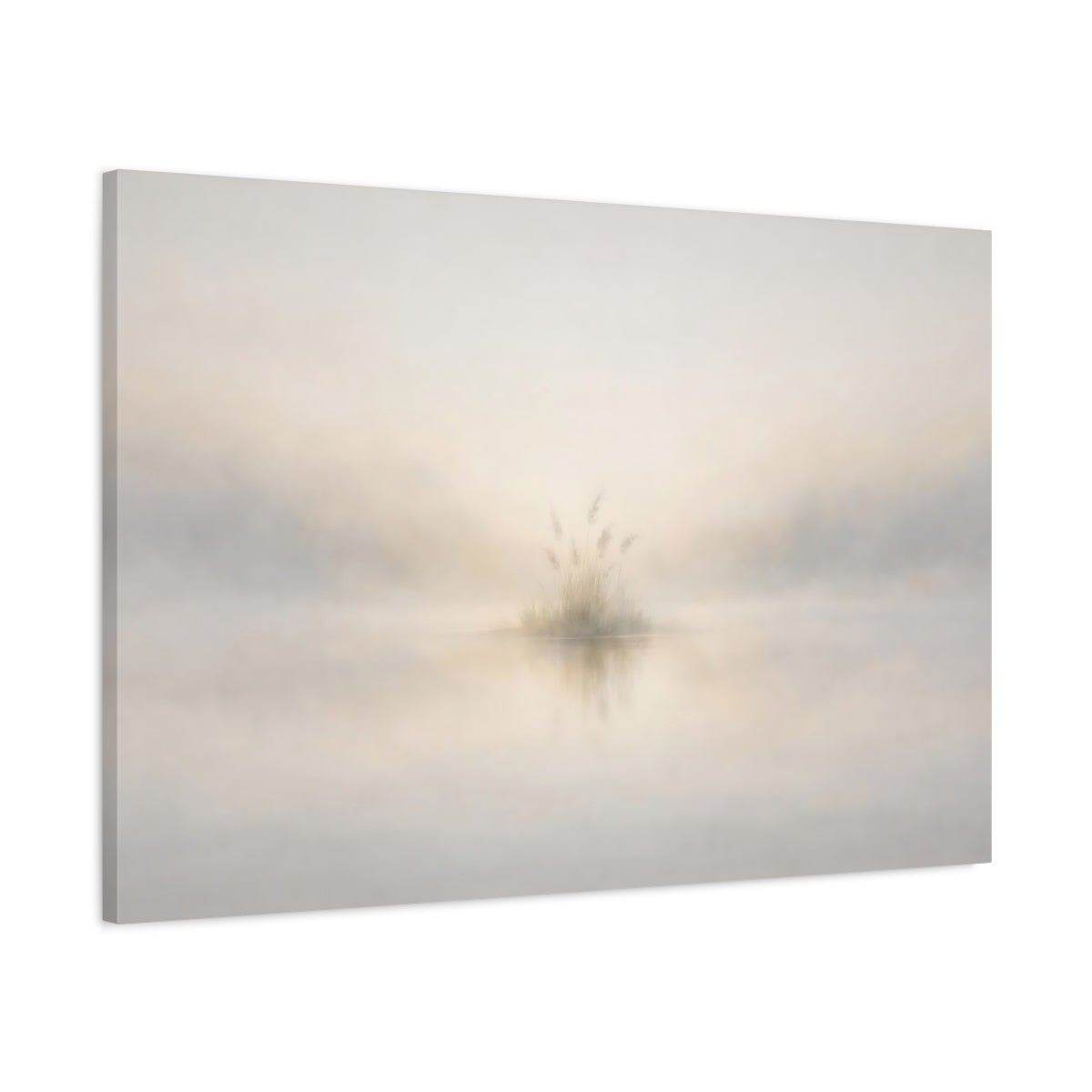Scandi Light Lemur Reeds Nature - Canvas Wall Art Print - YesArtYes