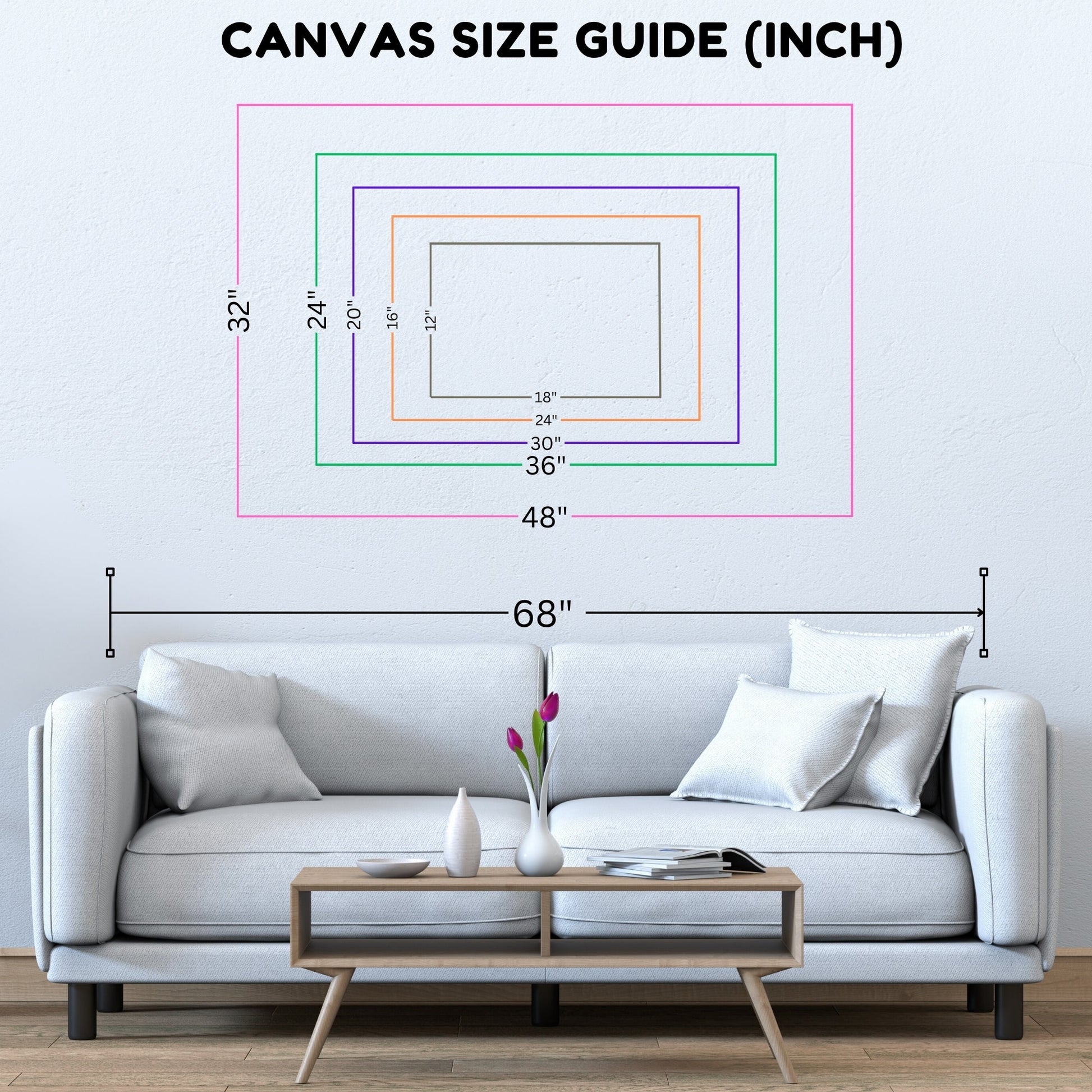 Science Fiction Waves Futuristic City - Canvas Wall Art Print - YesArtYes