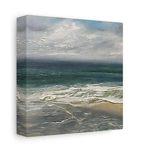 Seascape Ocean Canvas Art - Coastal Beach Wall Decor - YesArtYes