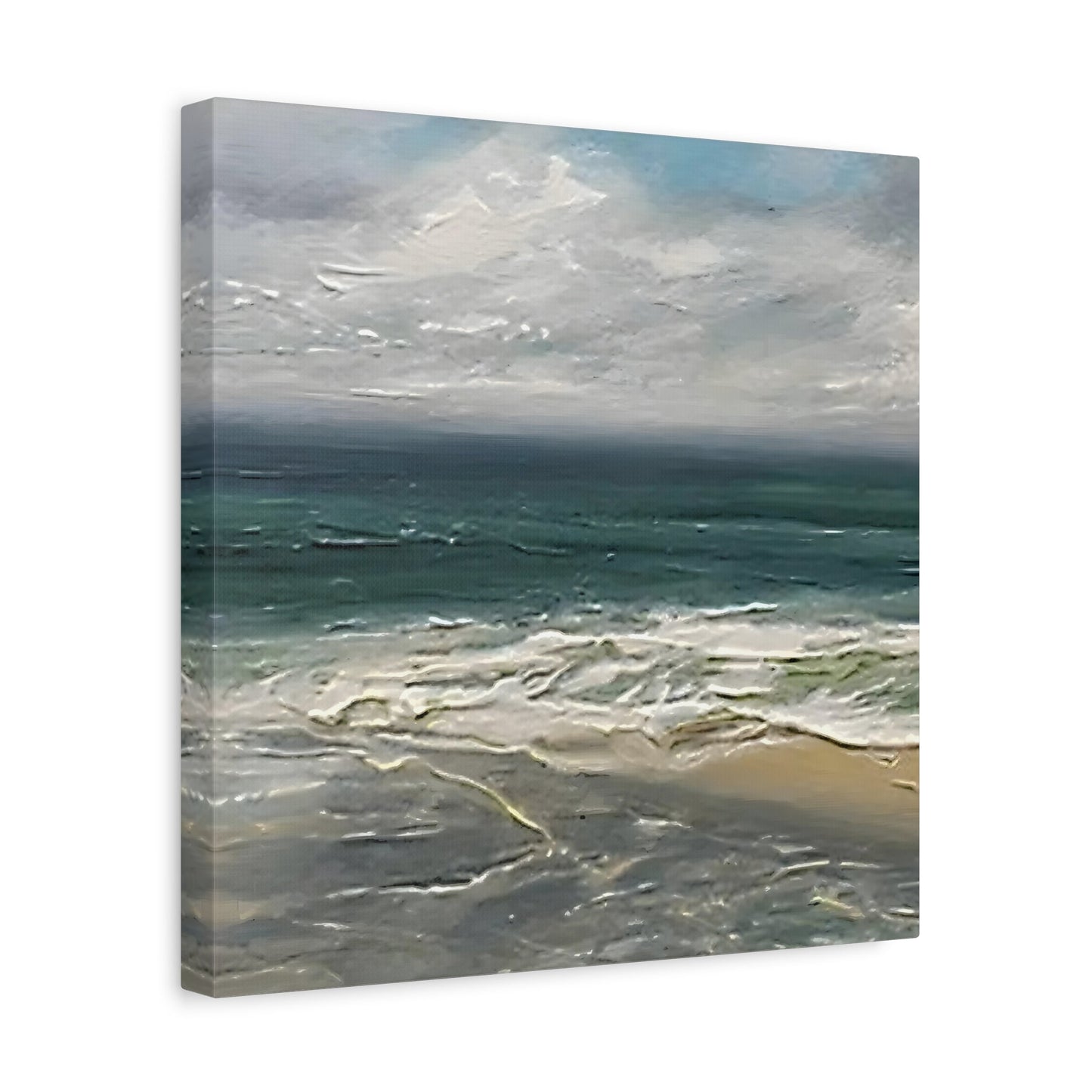 Seascape Ocean Canvas Art - Coastal Beach Wall Decor - YesArtYes
