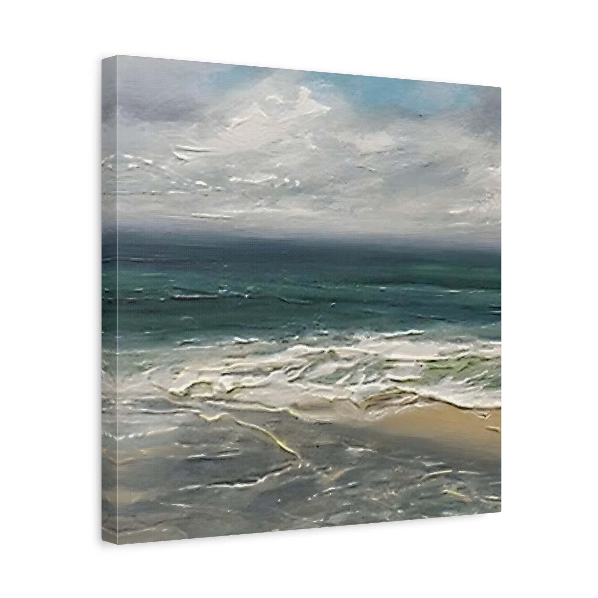 Seascape Ocean Canvas Art - Coastal Beach Wall Decor - YesArtYes