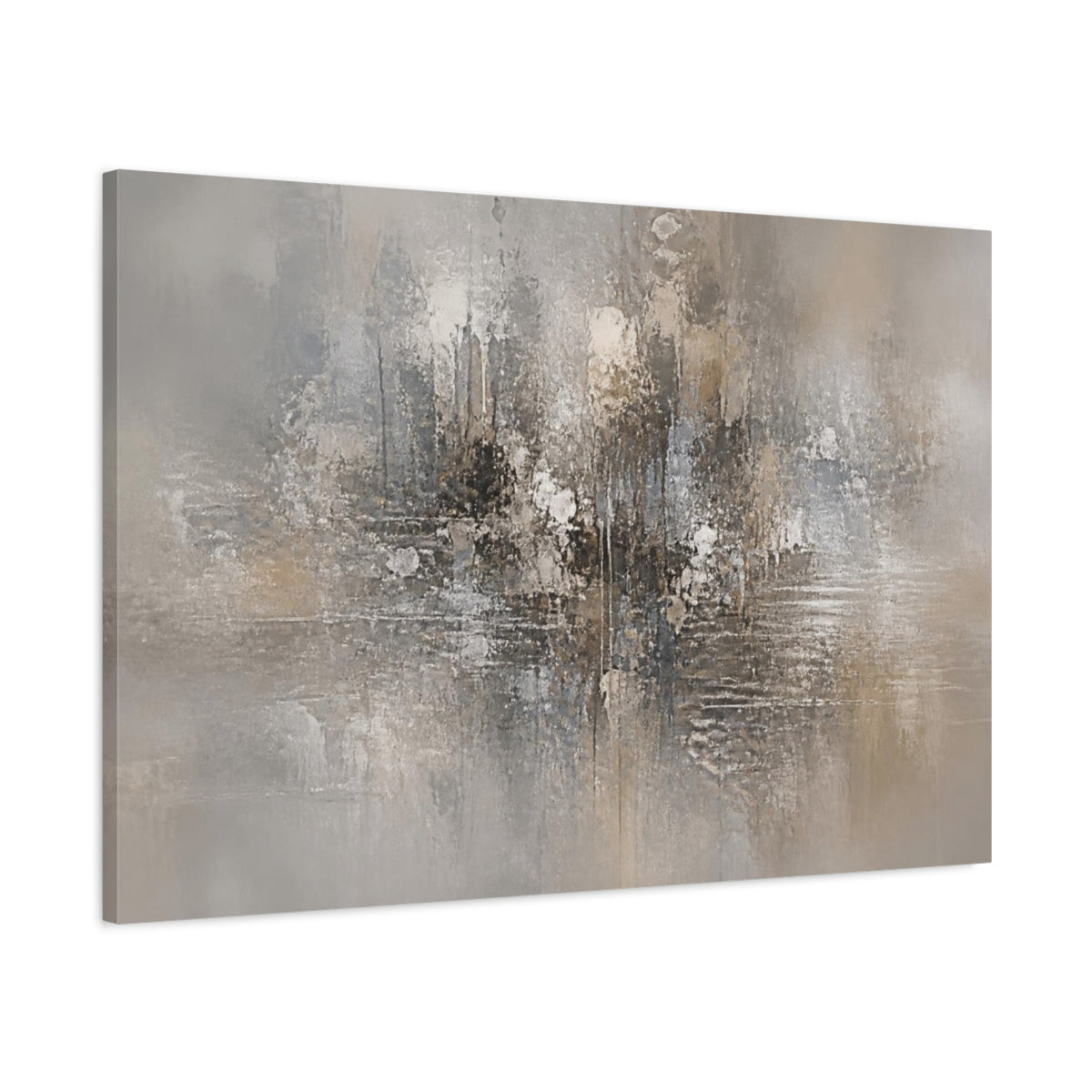 Main Mockup. Silver Rain Fields shown as canvas print