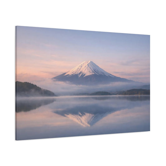 Soft Dreamscape Mount Fuji Nature - Canvas Wall Art Print - YesArtYes