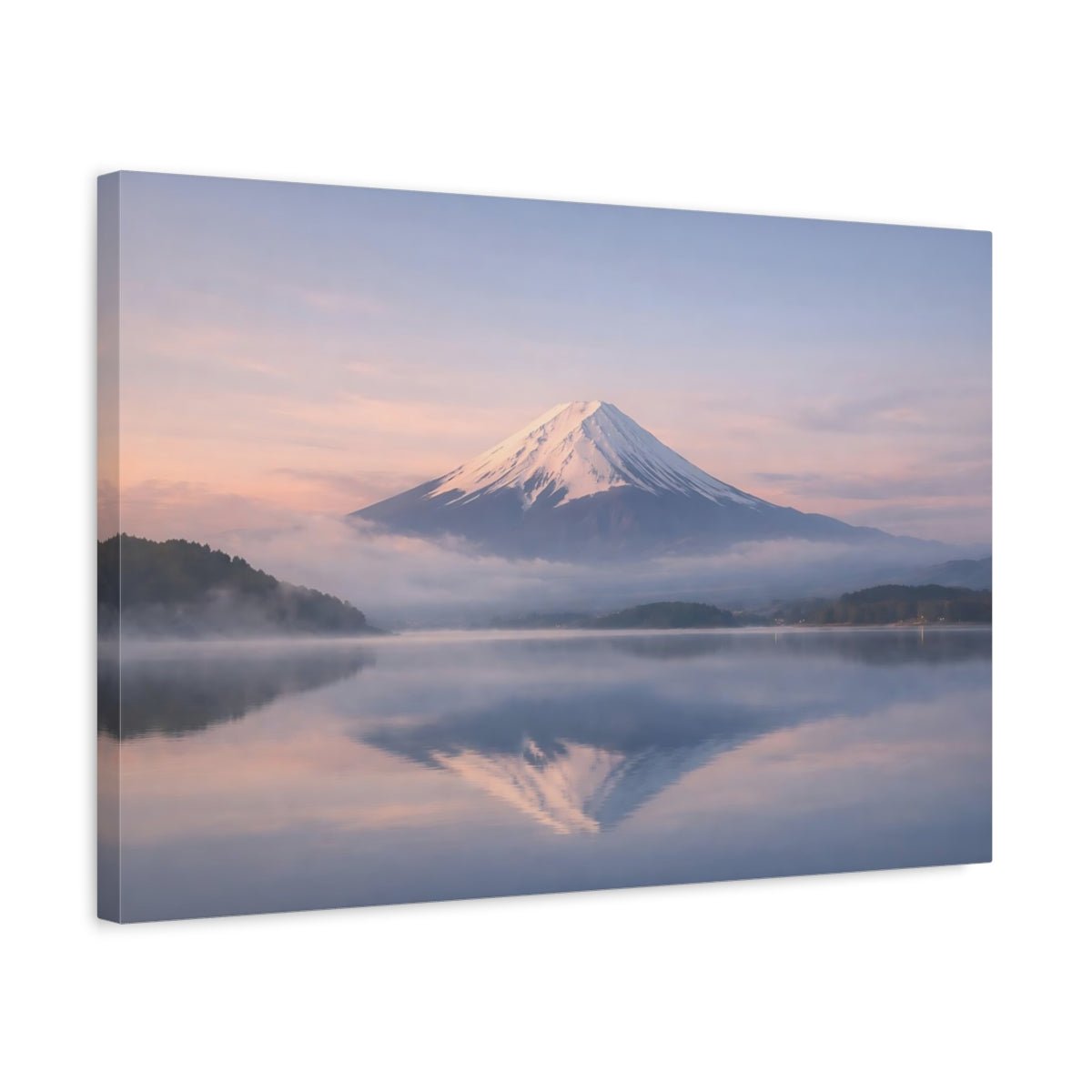 Soft Dreamscape Mount Fuji Nature - Canvas Wall Art Print - YesArtYes