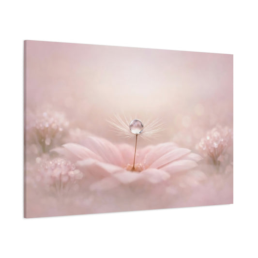 Soft Matte Neutral Texture shown as stretched canvas wall art