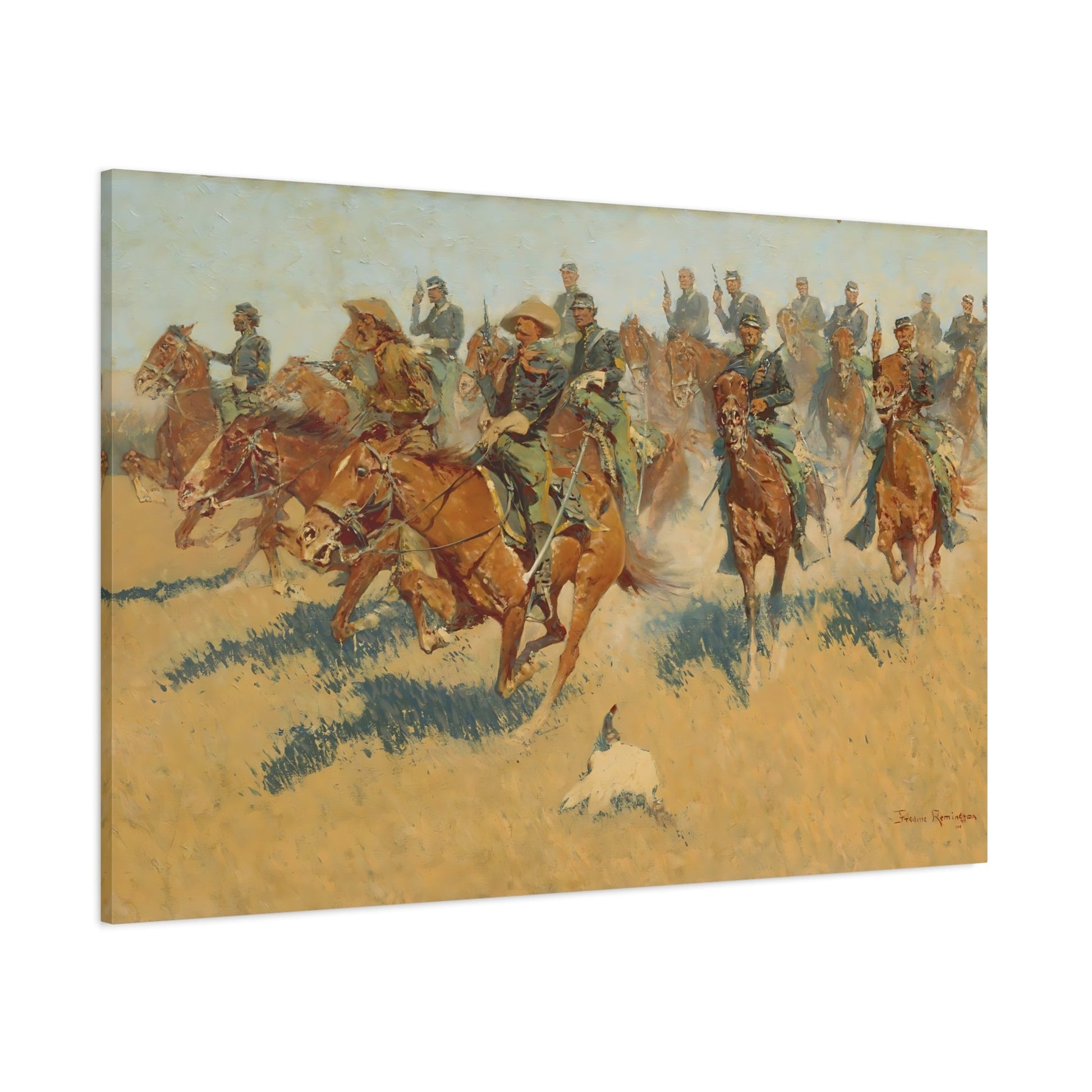 Southern Plains Canvas Print - Wall Art Remington Reproduction