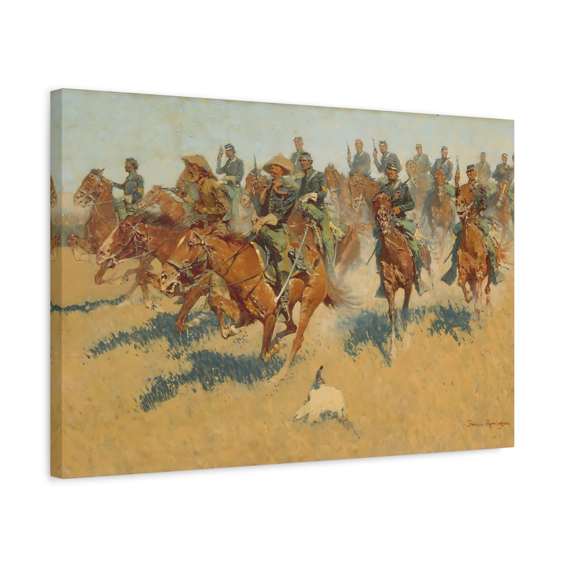 Southern Plains Canvas Print - Wall Art Remington Reproduction