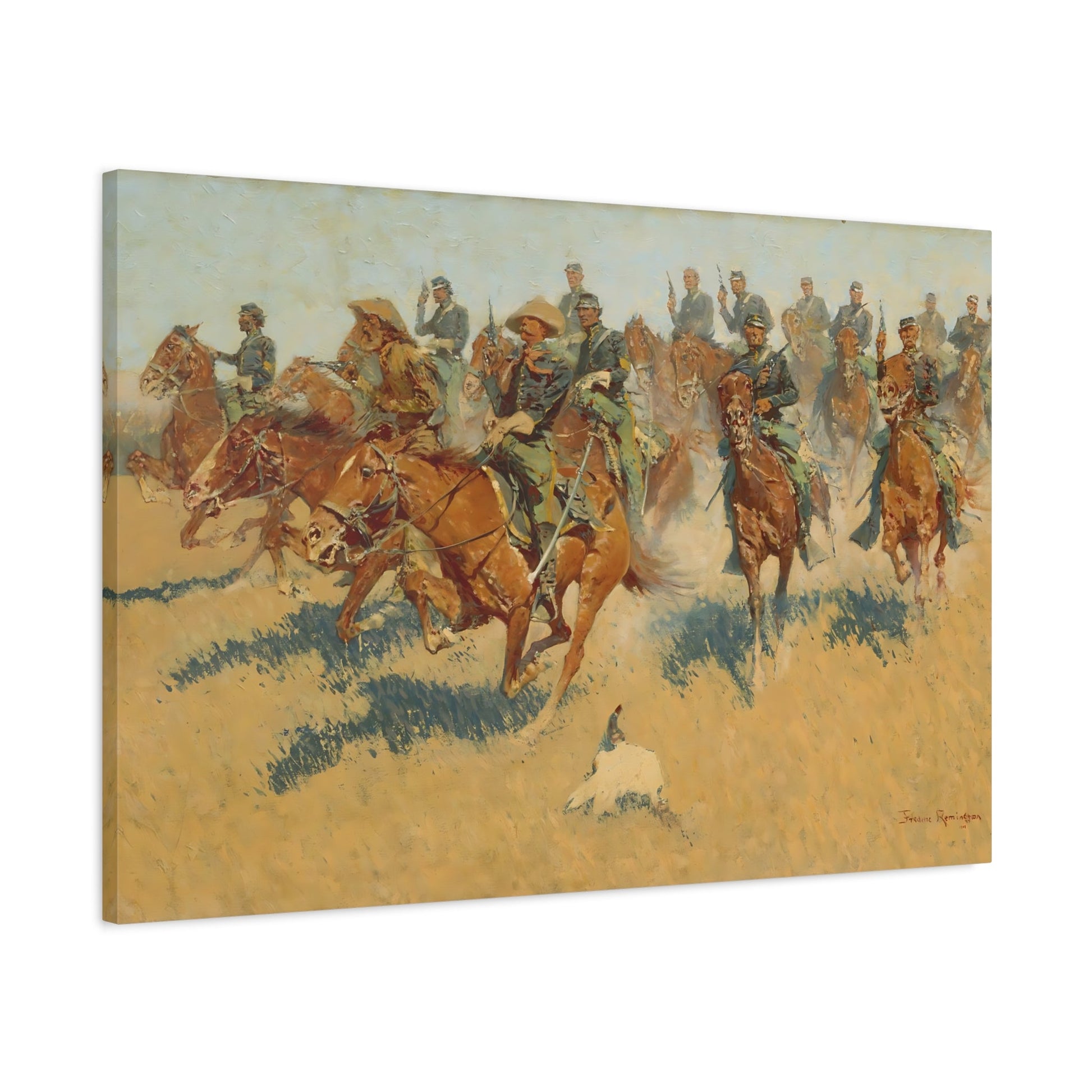 Southern Plains Canvas Print - Wall Art Remington Reproduction