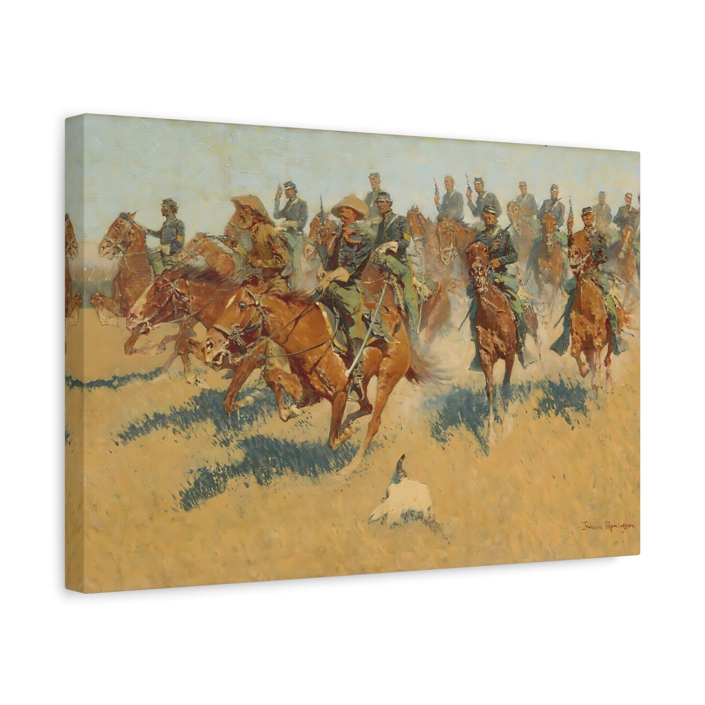 Southern Plains Canvas Print - Wall Art Remington Reproduction