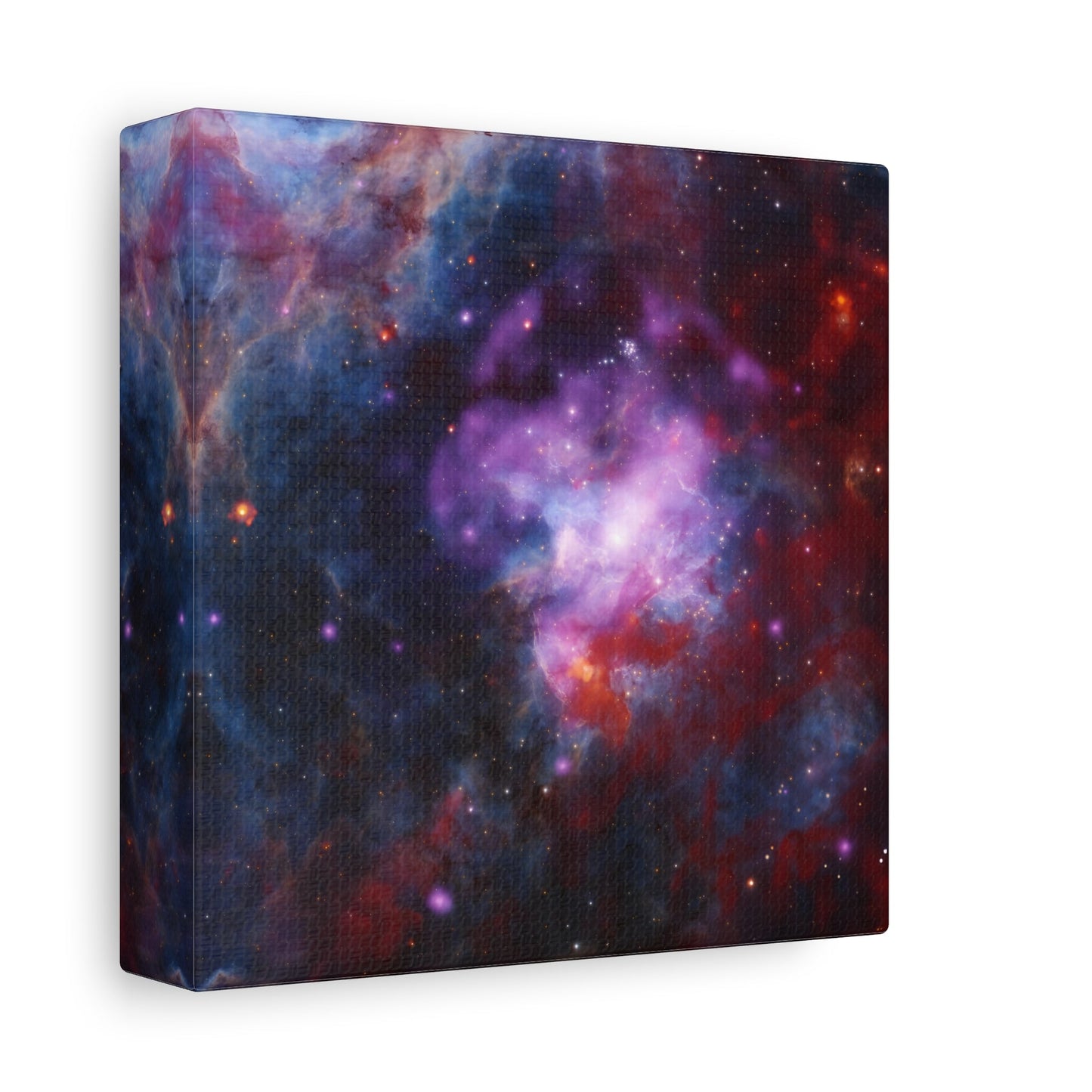 Square Framed NASA Canvas Prints - Spectacular Supernova Celestial Fireworks Deep Space Wall Art